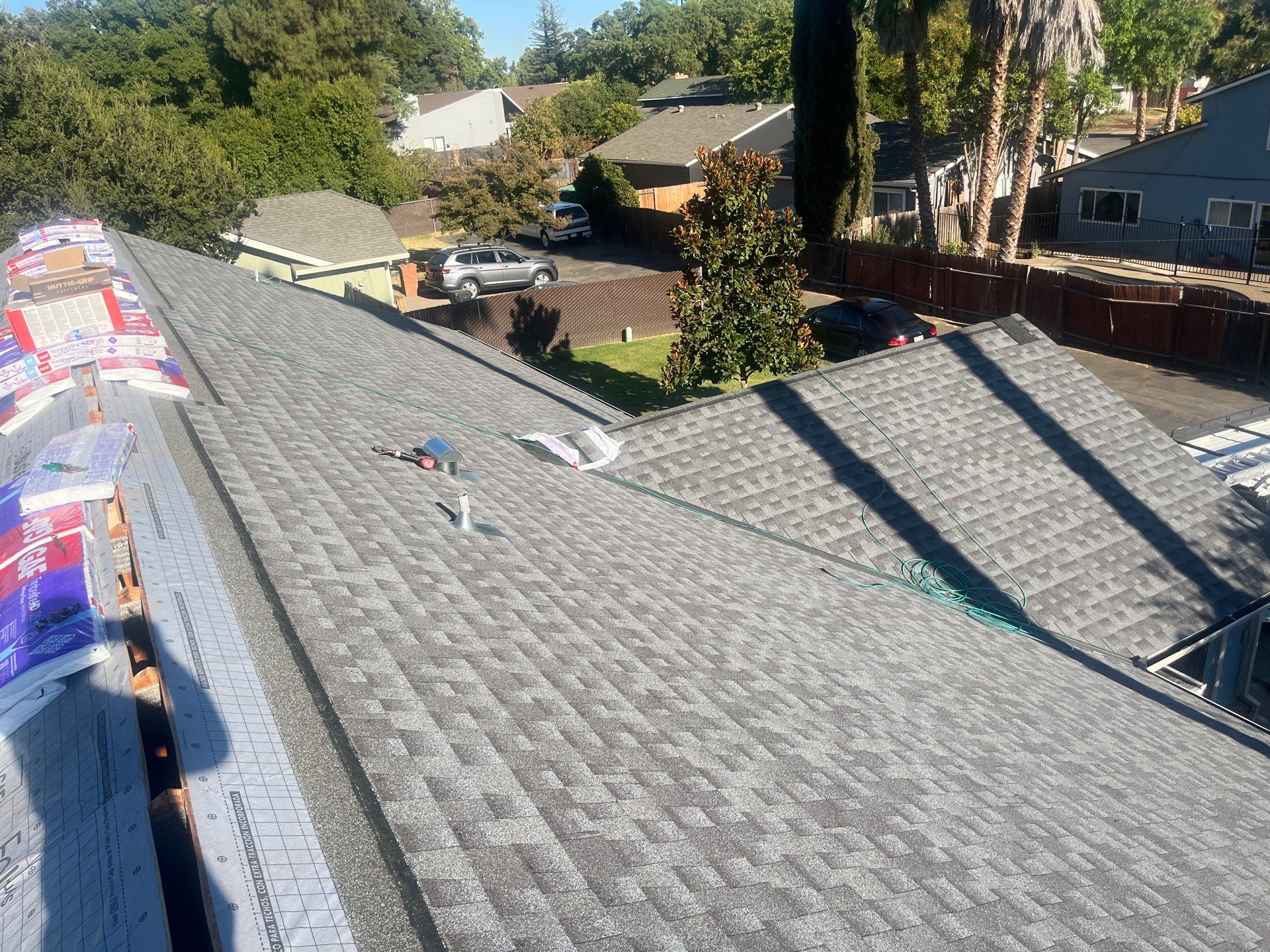 Residential Reroof using GAF HDZ RS by Nextop Roofing