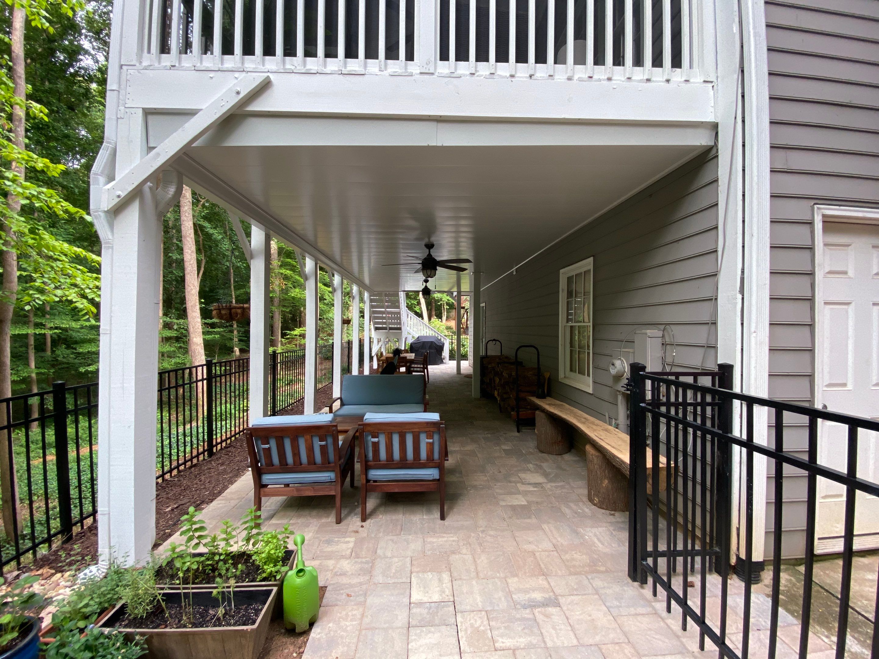 Exterior Painting and Screened Porch Refresh in Mableton, Georgia by Swift Home Renovations