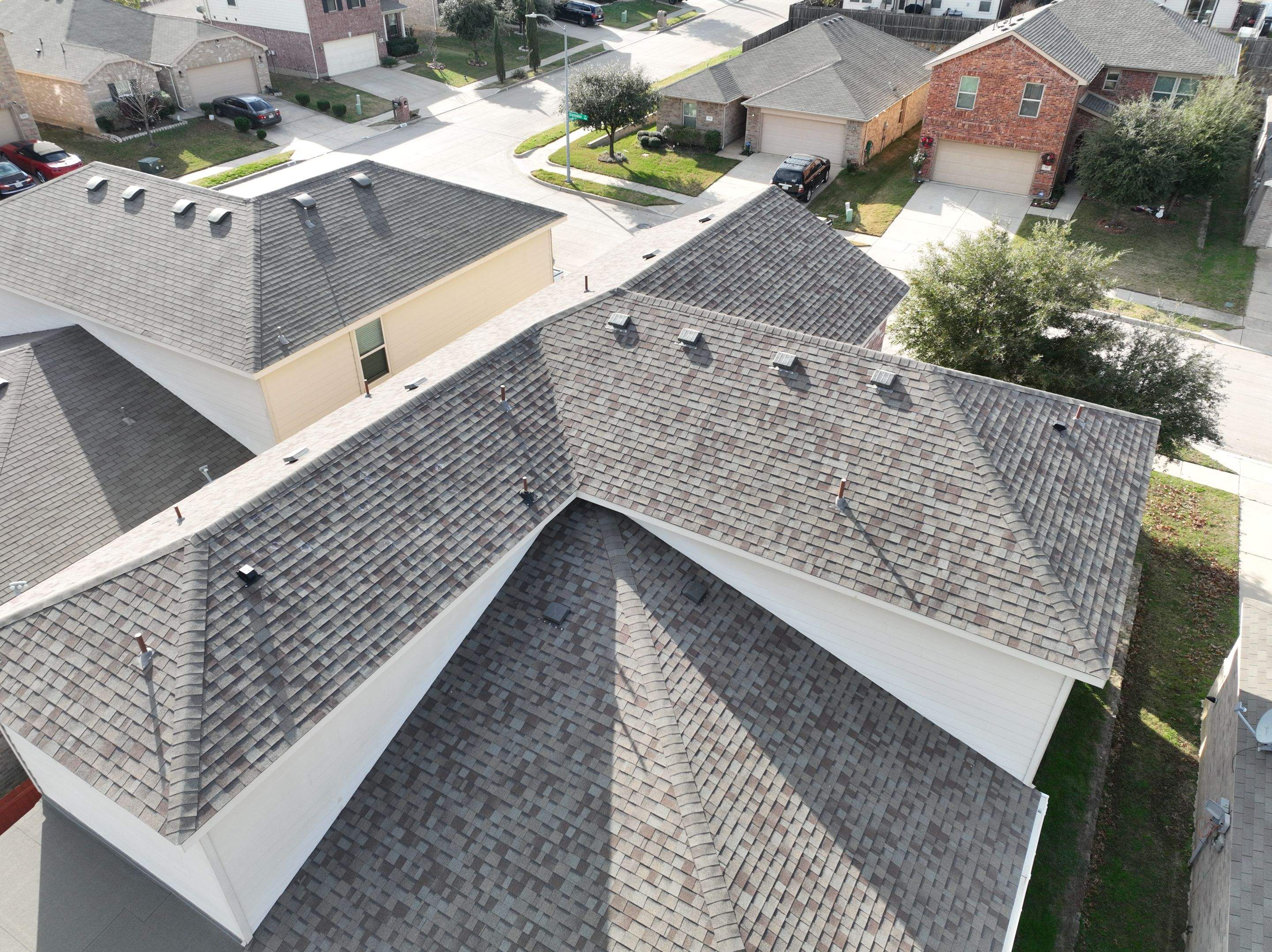 Upgraded roof to class 4 hail impact resistant by Becker Roofing and Exteriors