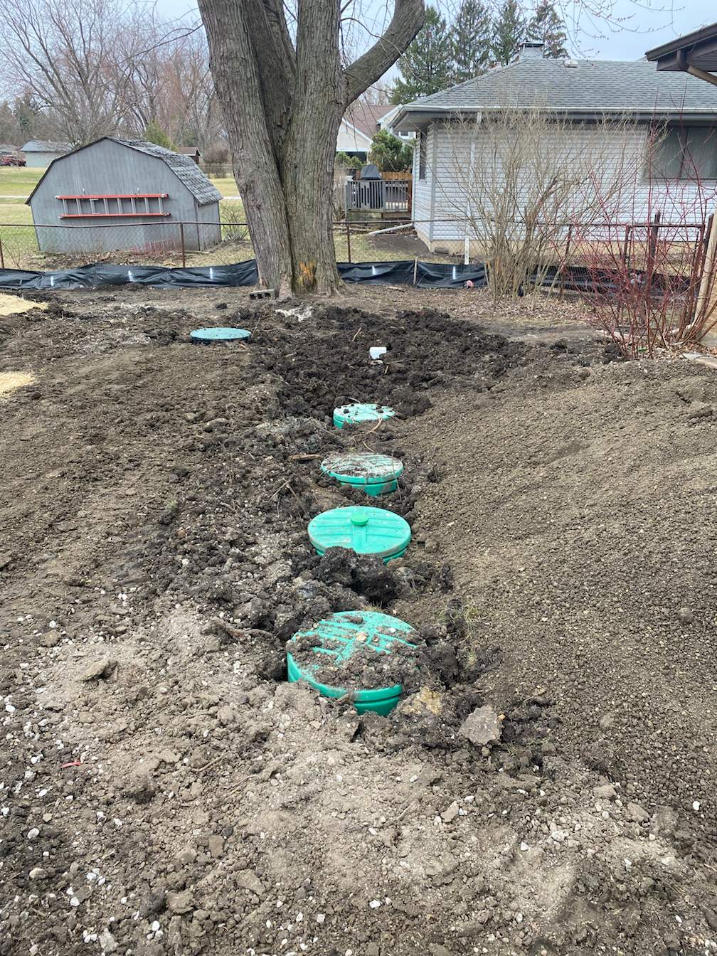 Norweco Singulair Green R3 Septic Installation with LPP Mound by Allied Water Services