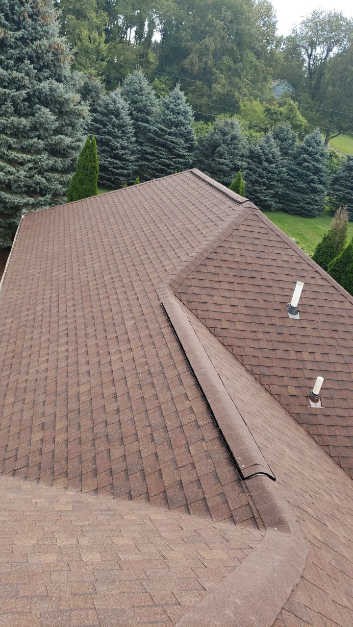 Atlas Pinnacle Pristine Scotchgard: Sienna Drip Edge: Musket Brown by Eagle Eye Roofing