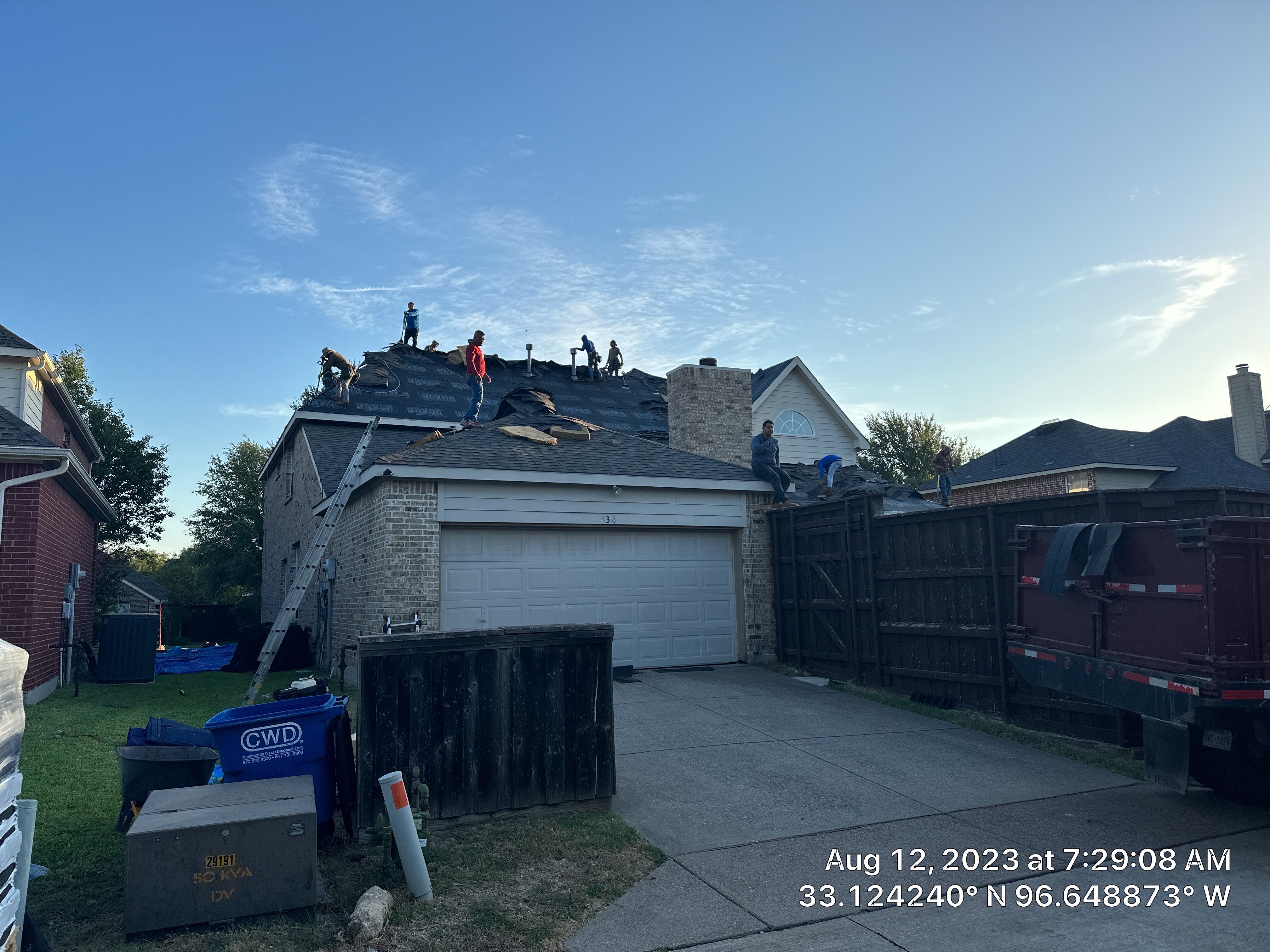 Property Repairs After Hail Storm Plano Texas by Eminent Roofing & Auto Hail Repair