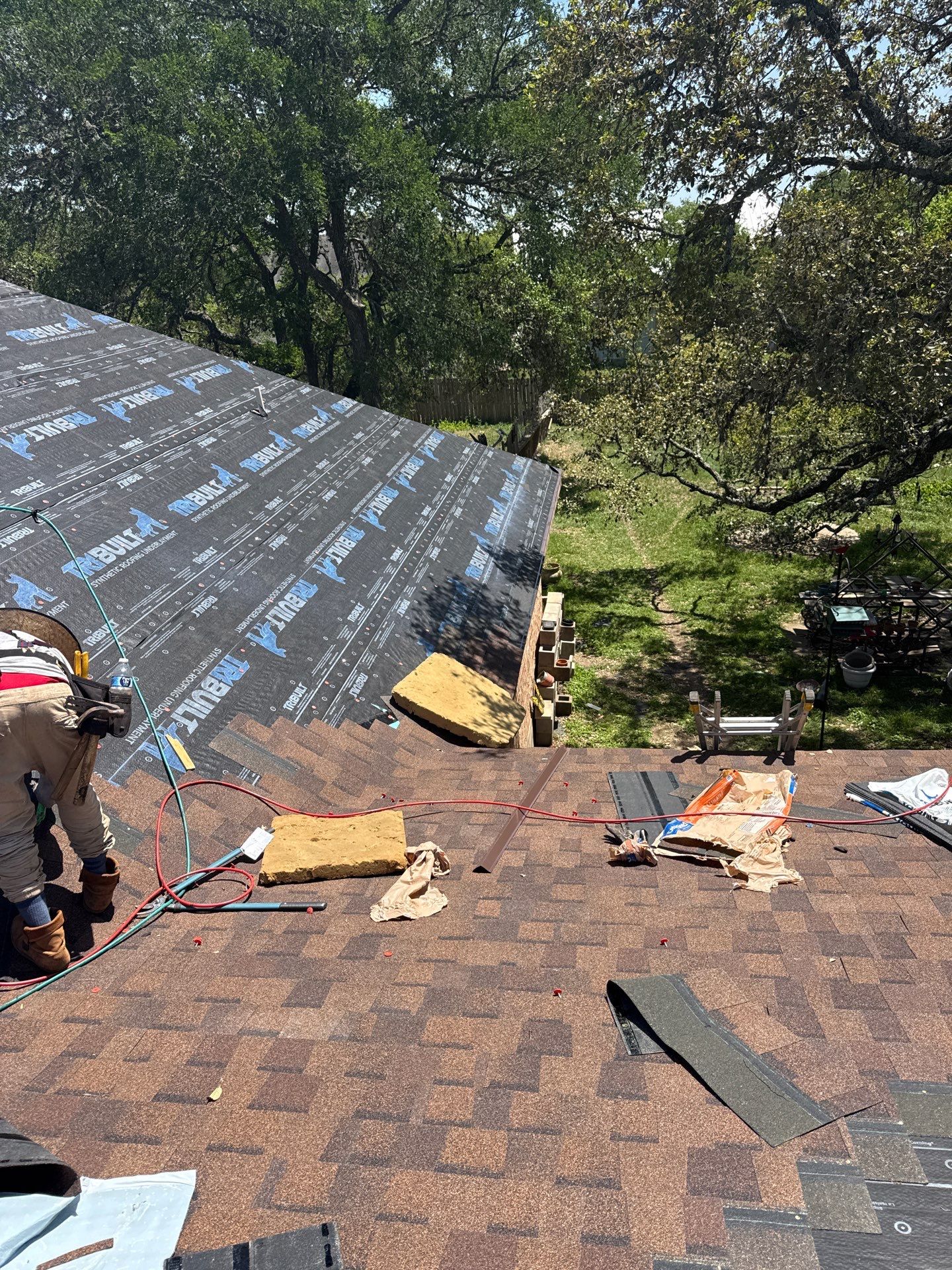Project in New Braunfels by Rhino Roofing and General Contracting, LLC
