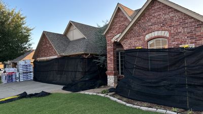 Reroof using GAF HDZ - Weathered Wood