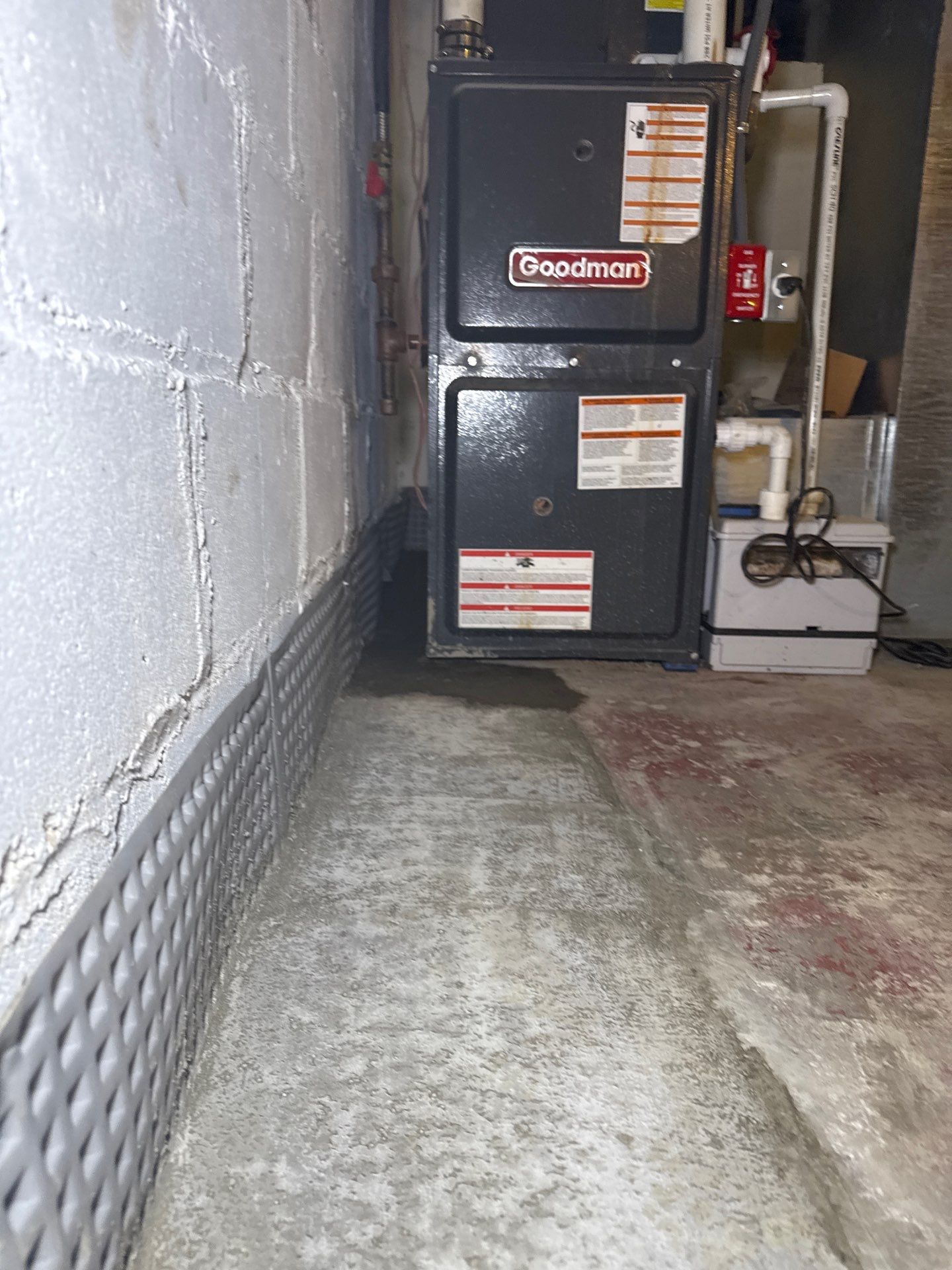 Concrete Floor Replacement and Interior French Drain Project in Morris Plains, New Jersey by Pure Service Pro, LLC 