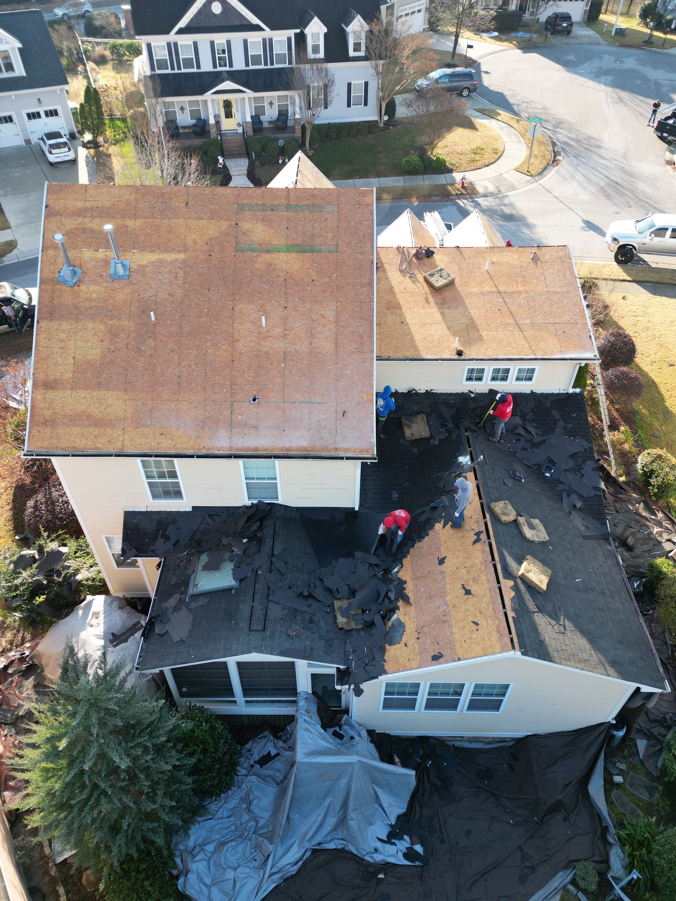 Roof Replacement - GAF Timberline HDZ Weathered Wood shingles  by Pro Performance Roofing