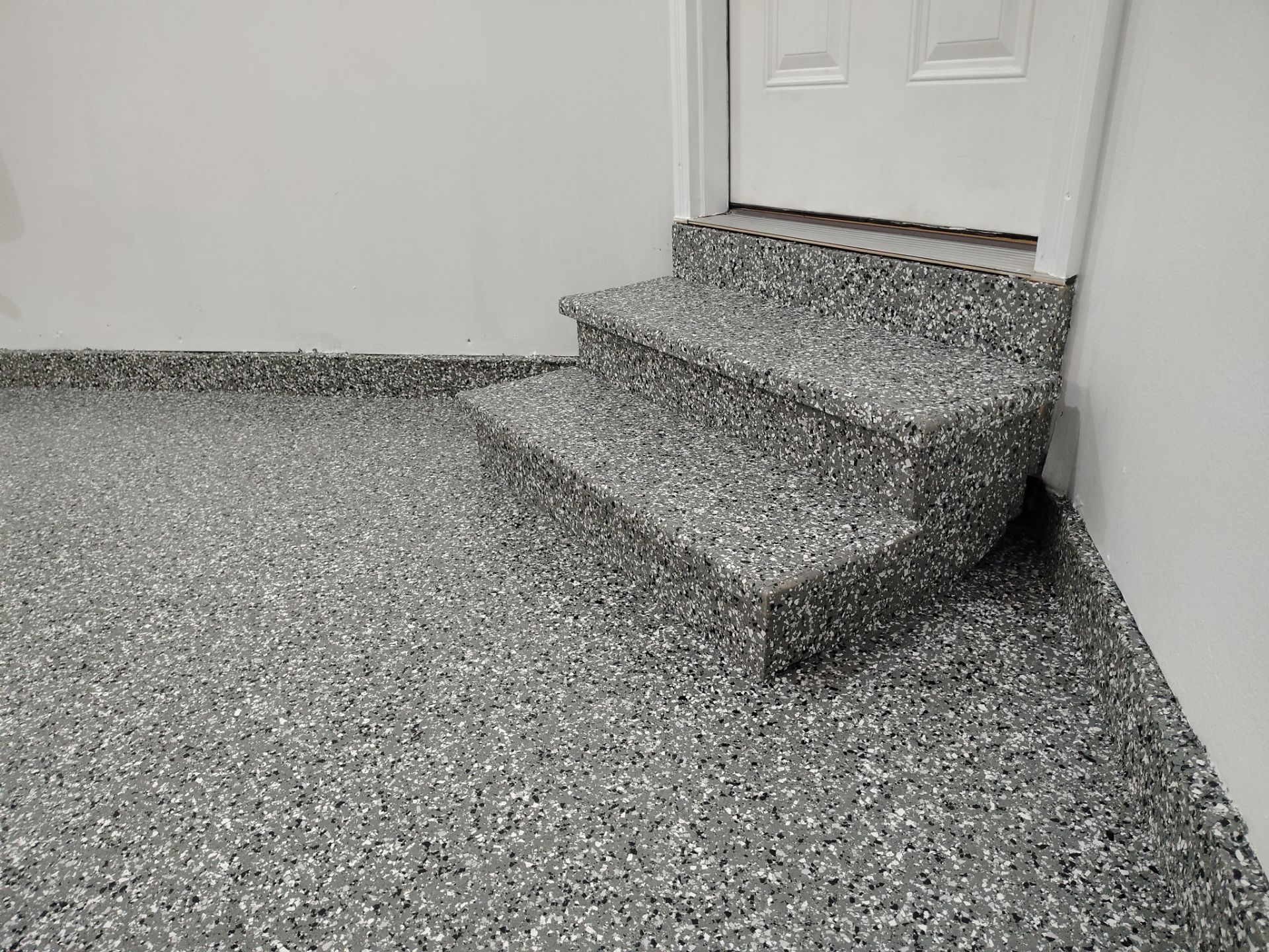 Pleasant Hill Garage Floor Coating Using Polyaspartic by Revival Concrete Coatings, LLC