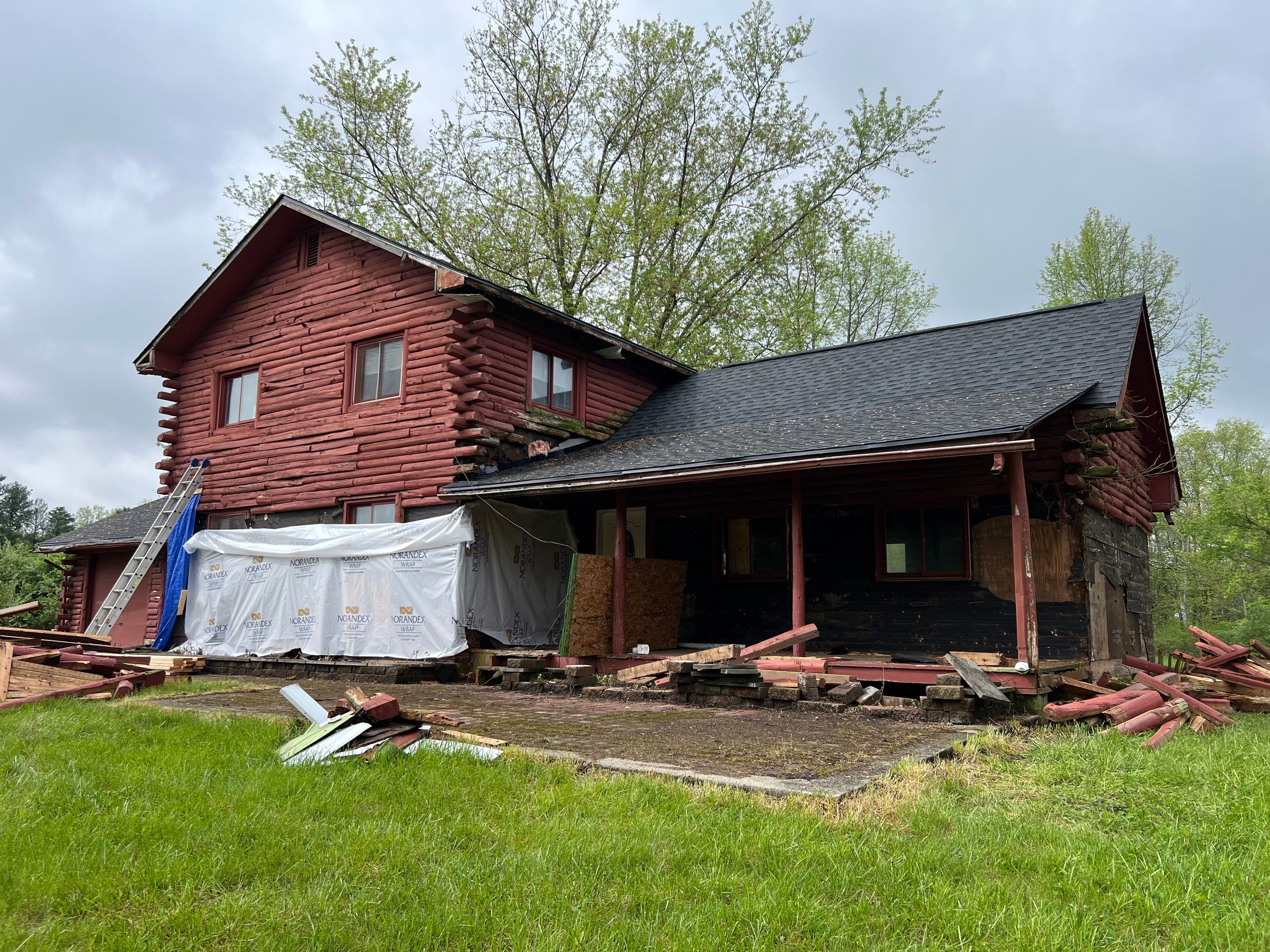 Old Farmhouse Remodel by Columbus Roofing Company