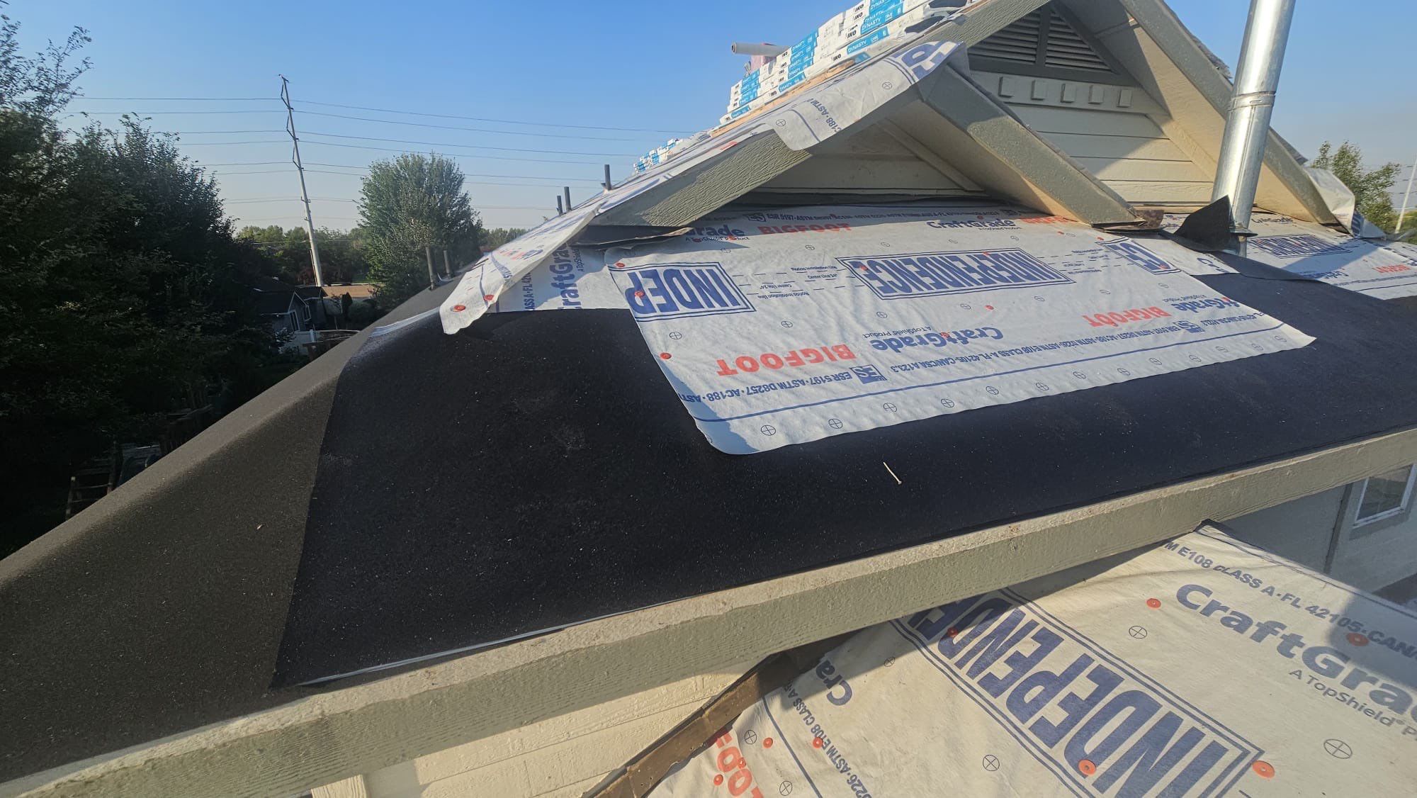 Asphalt Architectural Shingle Roof Replacement in Meridian, Idaho by Olive Roofing