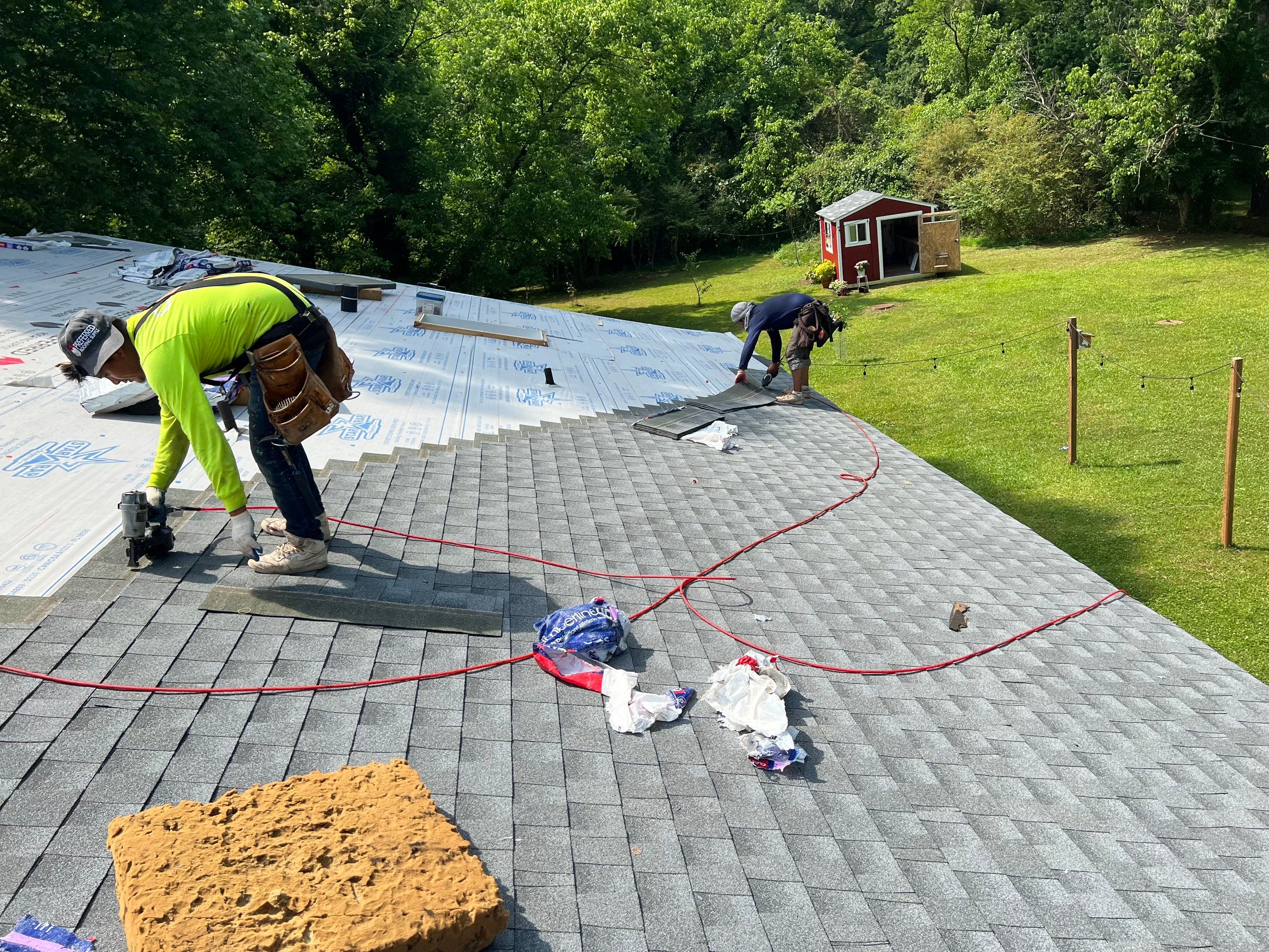 insurance roof replacement using Owens Corning TRU-DEF Duration Roofing system by Nailed It Roofing & Remodeling LLC