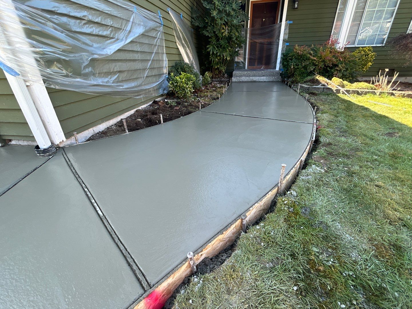 William | Concrete Driveway by Jireh Asphalt & Concrete Inc 