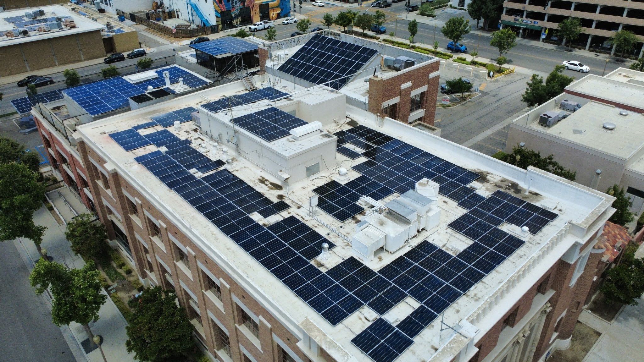 Commercial Solar Panel Cleaning by Palm Coast Solar Cleaning