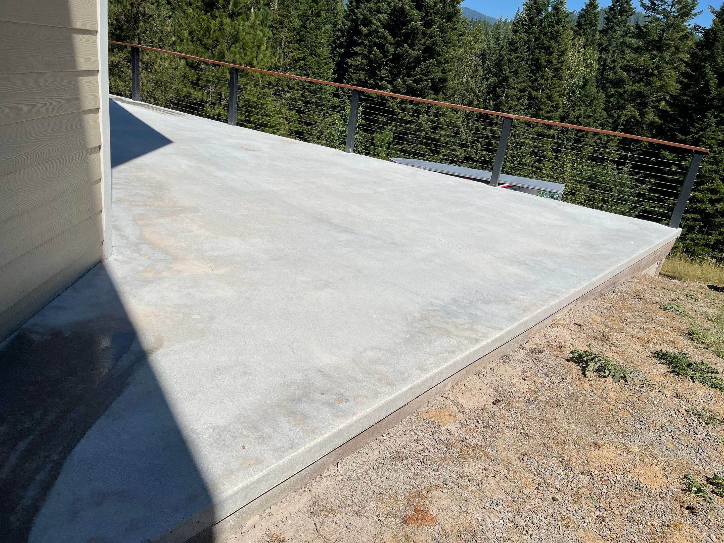 Patio Transformation using Greystone 1/8" by Croc Coatings, LLC