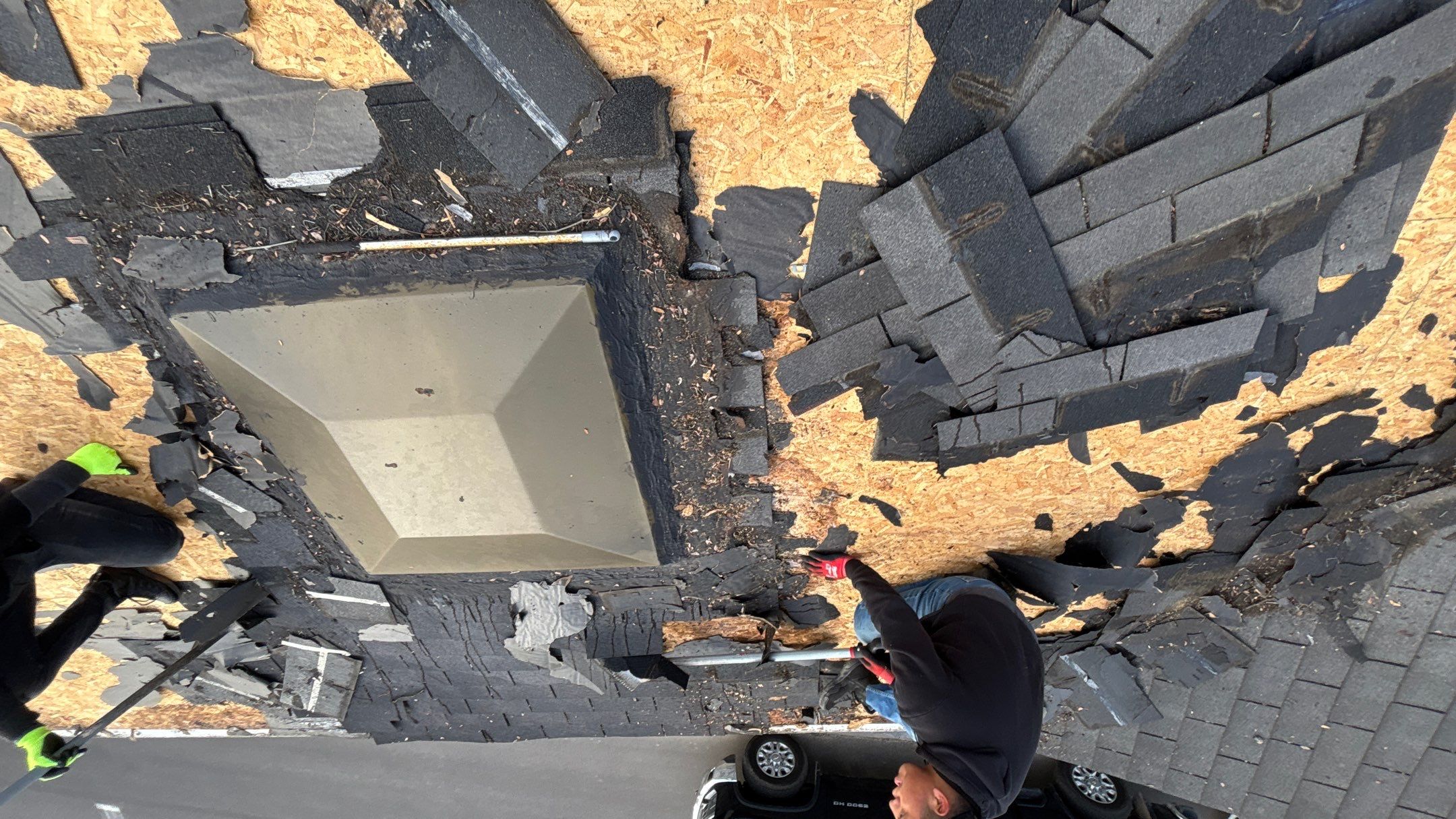 Roof Replacement using Owens Corning Sierra Gray by 180 Contractors