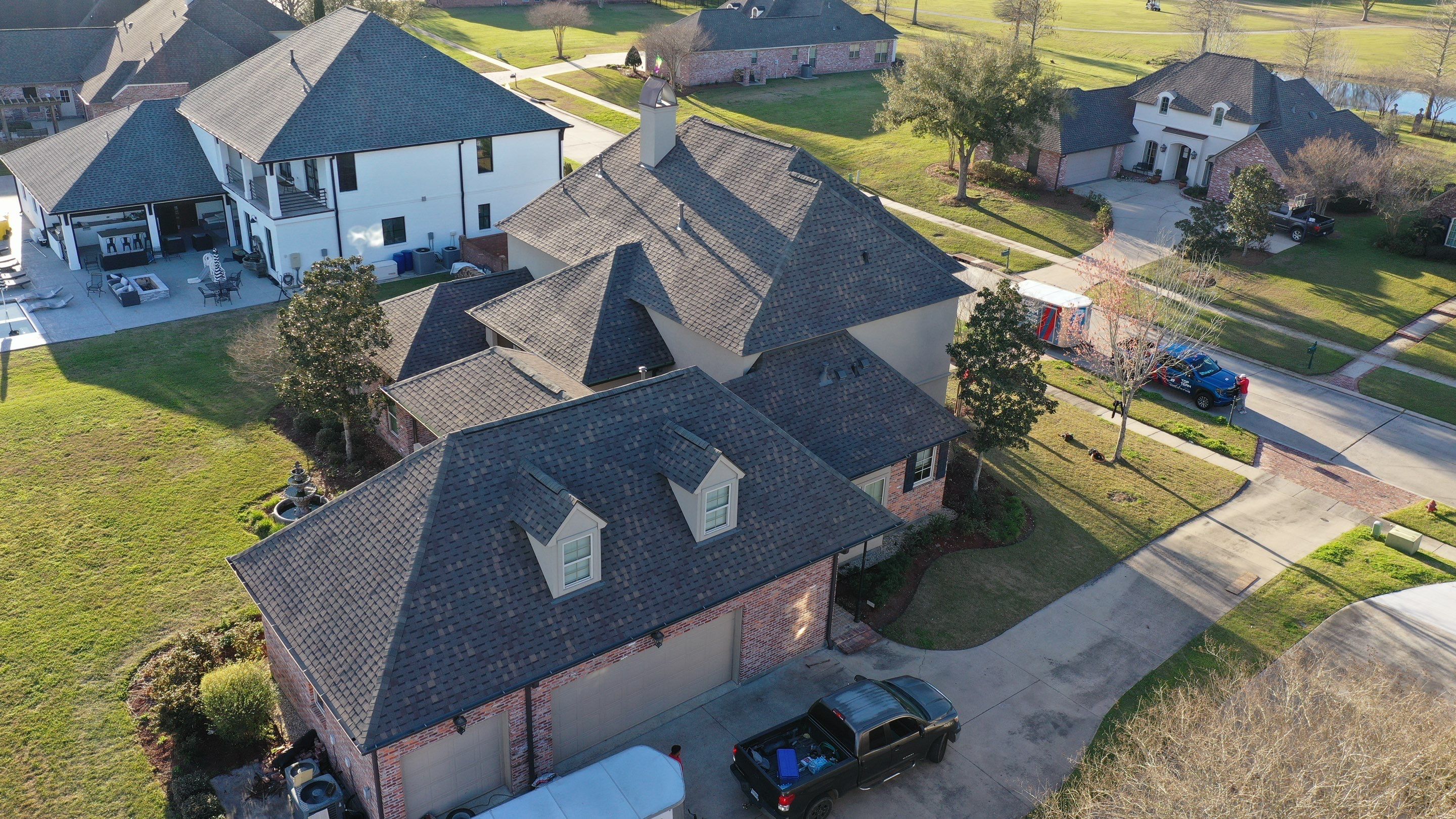 Weathered Shadow - Atlas by Top Team Roofing & Construction