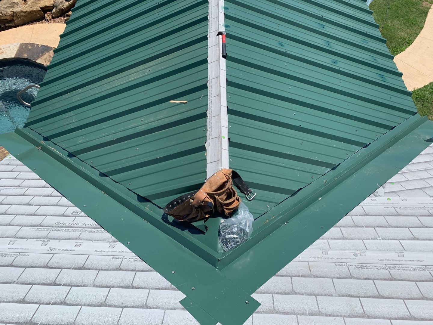 Roofing a Small Paradise by BANA Roofing and Solar Supply