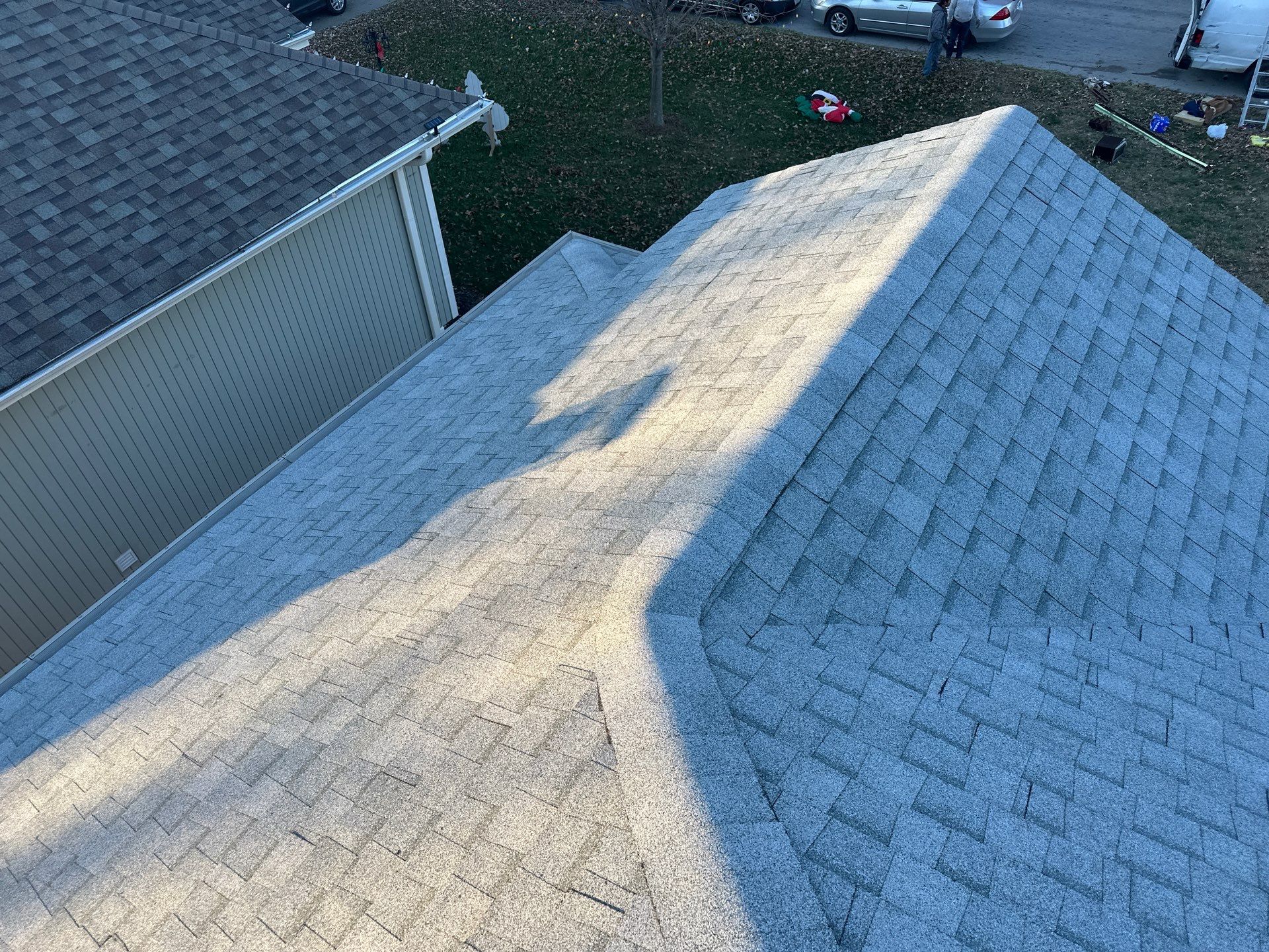 Residential Roofing Install - Atlas Pinnacle Pristine Shingles - Color Oyster Shell  by Titan Commercial & Residential Roofing 