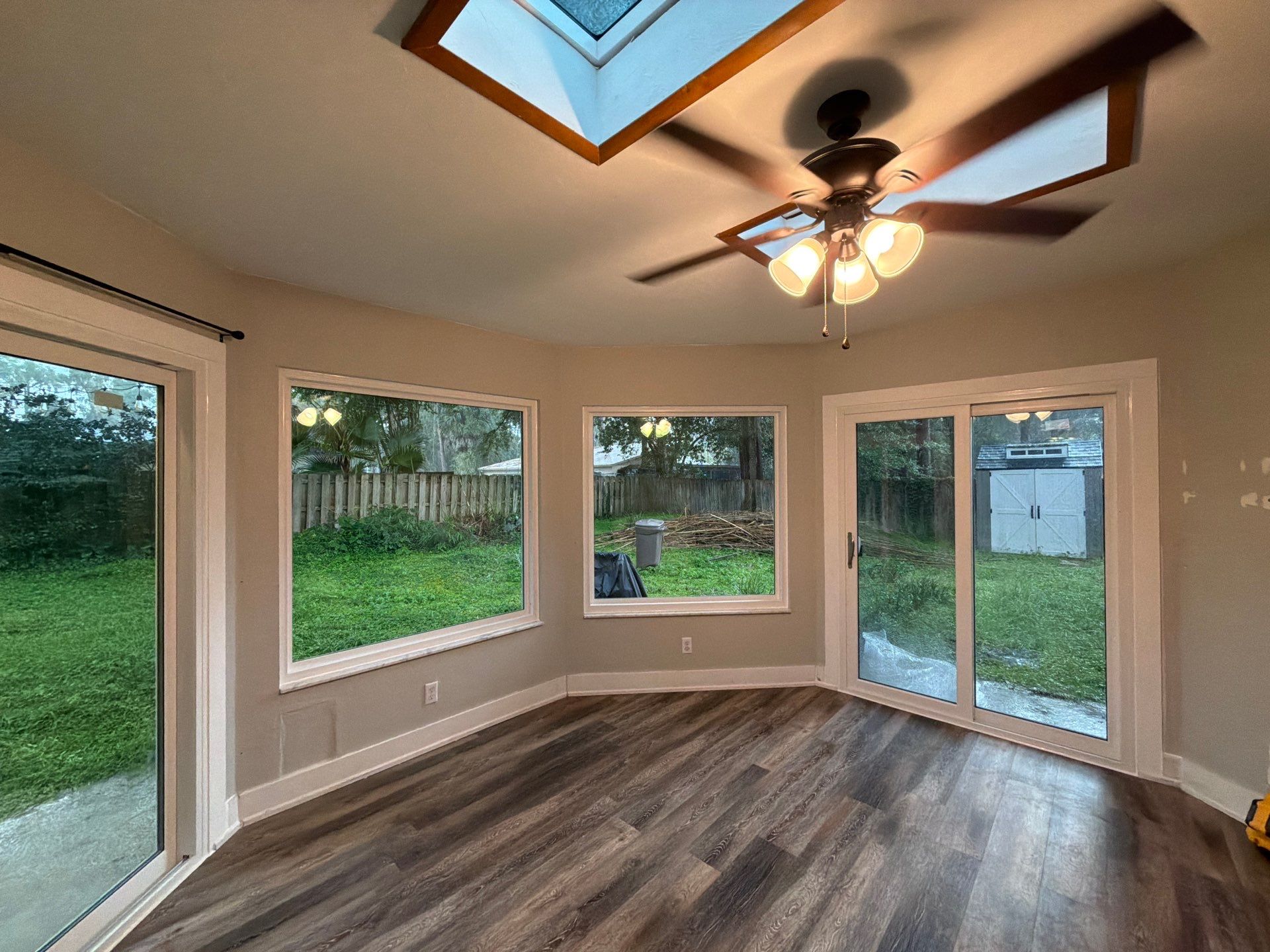 Sunroom Window and Door Installation with Skylights in Gainesville by Windows & Doors Store