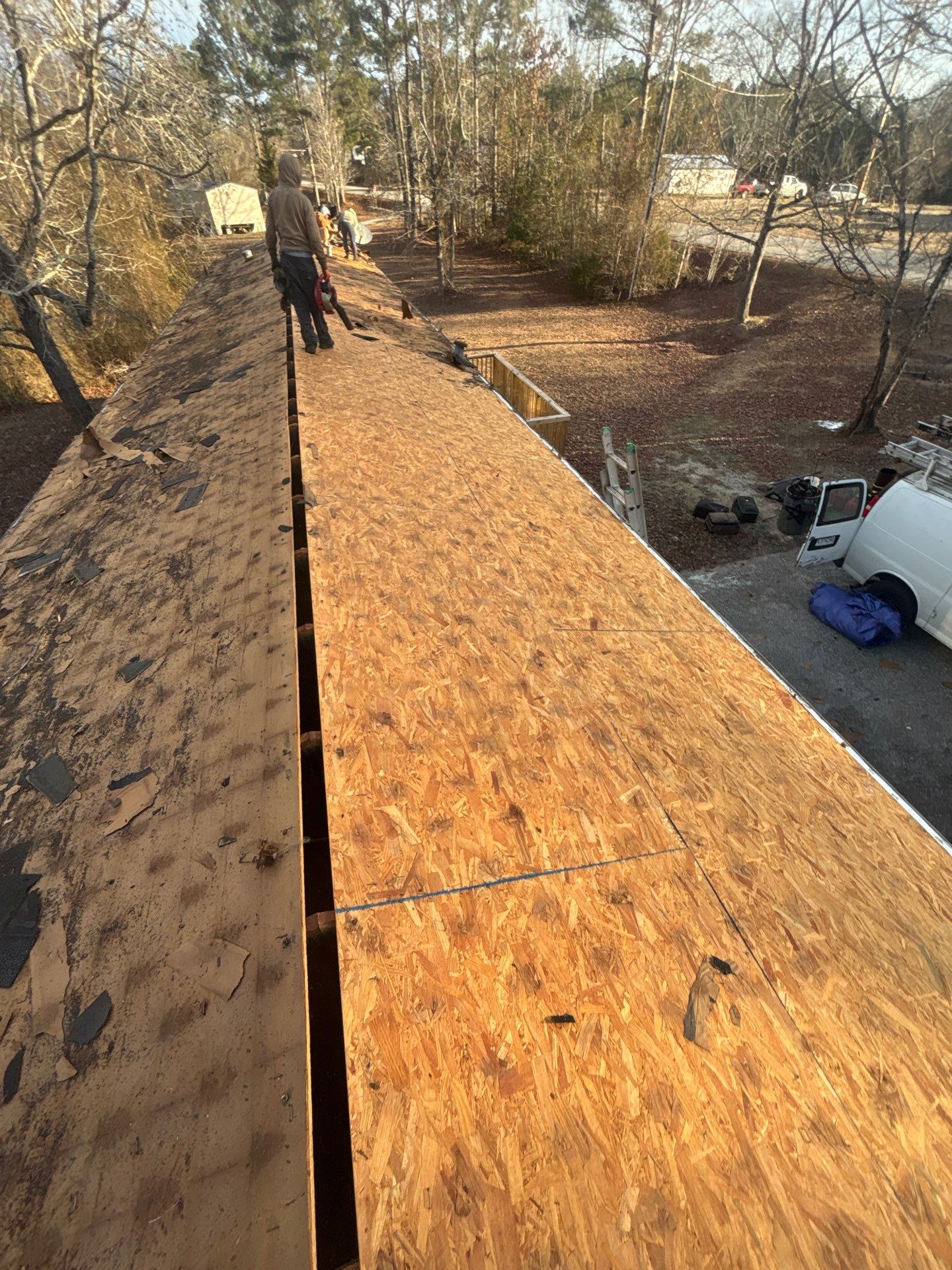 Roof Replacement in Waterloo, SC | New CertainTeed XT 25 Nickel Gray Shingles by Roofers LLC