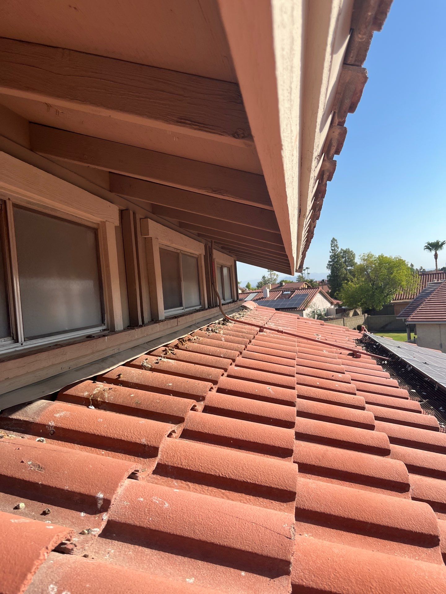 Terracotta Concrete Tile by Reimagine Roofing