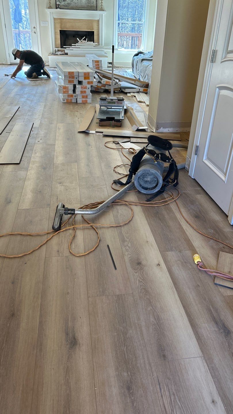 LVP Installation  by Footprints Floors of Nashville