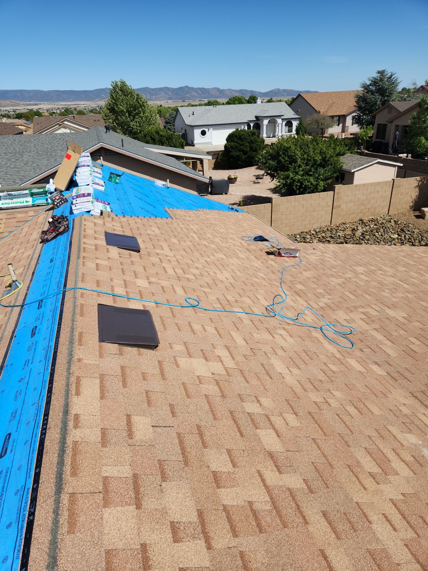 Architectural Asphalt Shingle Roof Installation for Prescott Valley Residence by Badger Roofing
