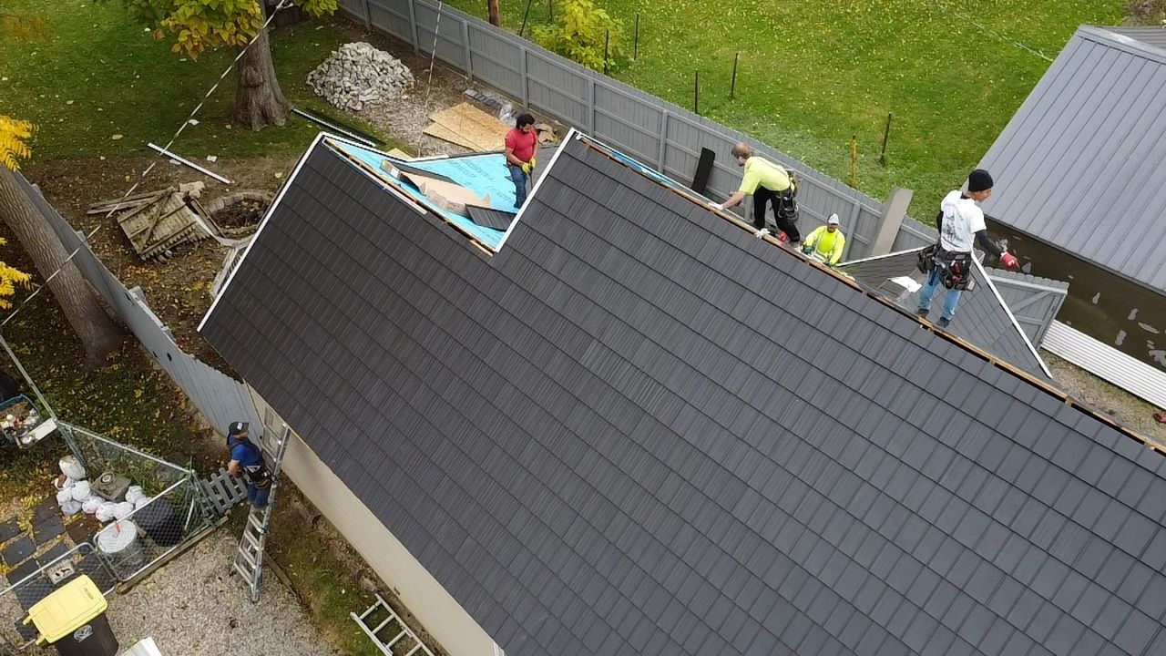 Full Tear-Off Metal Shake Roof Installation – Fort Wayne, IN by 4Ever Metal Roofing