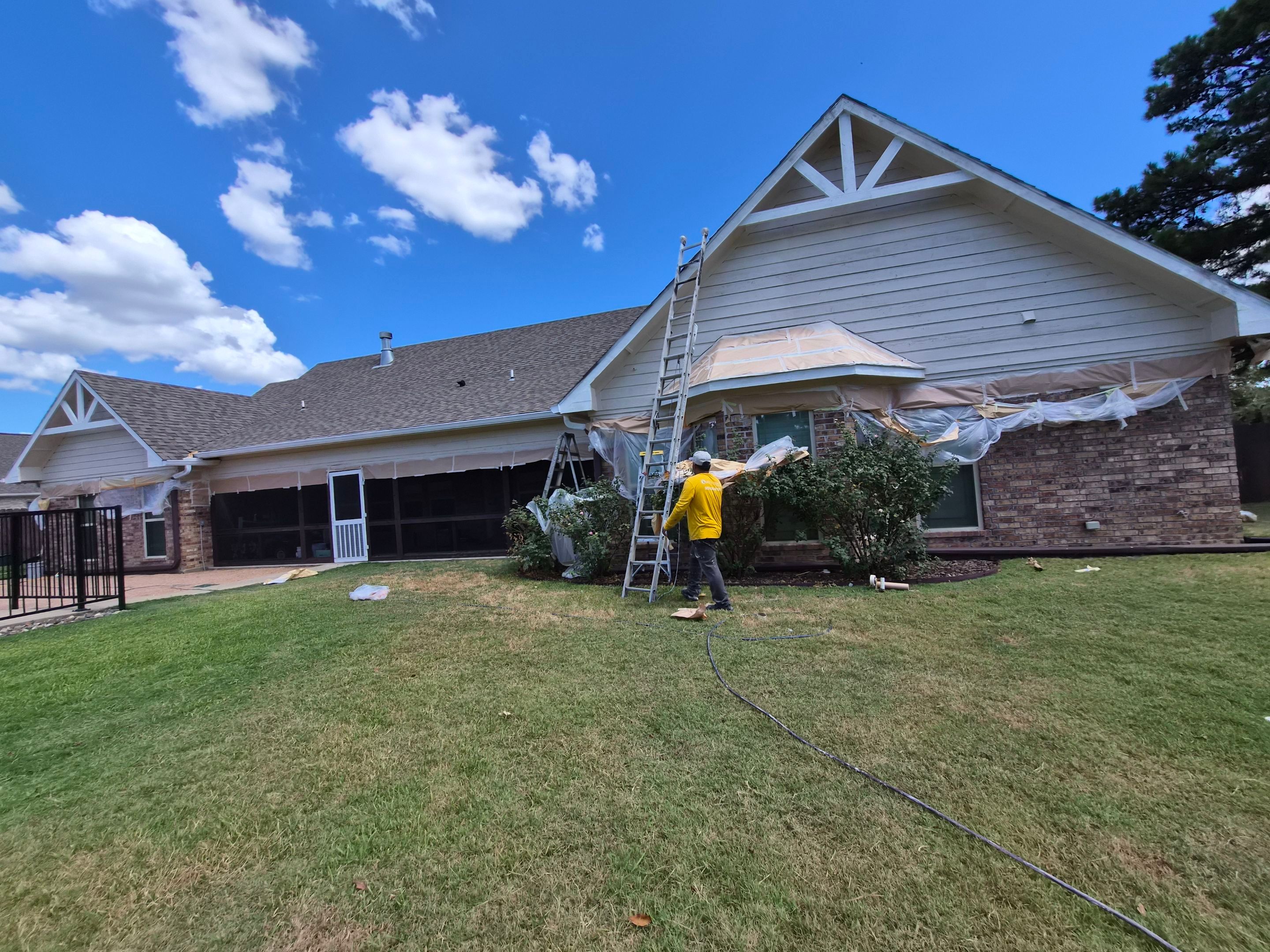 From Dated Brown to Modern Contrast: A Mineola Exterior Transformation by Quality Coats Painting