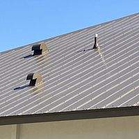 24ga 5V Crimp Medium Bronze  by Total Roofing System The Metal Roof Experts