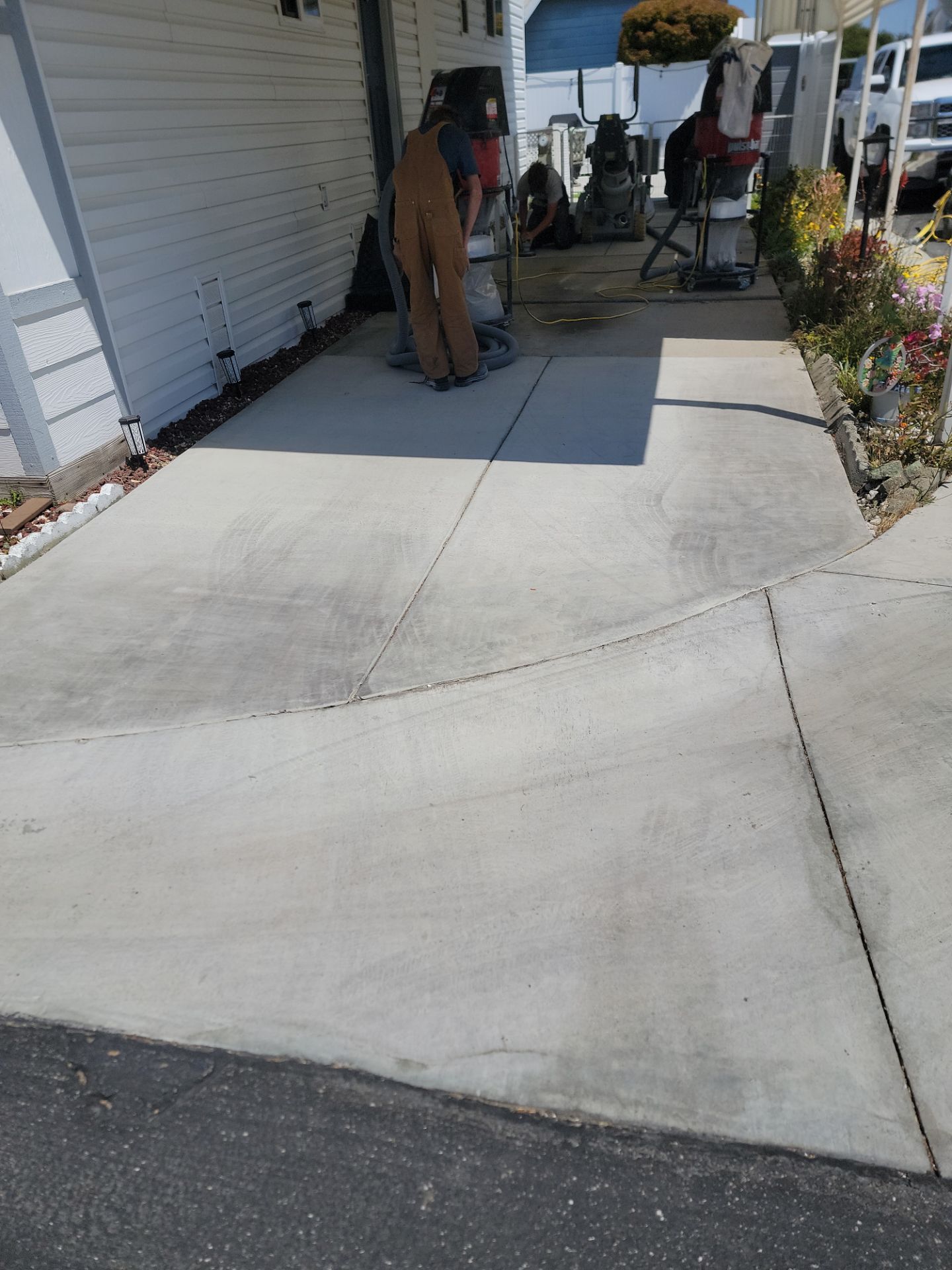 Solid color Car Port by MGP Coatings