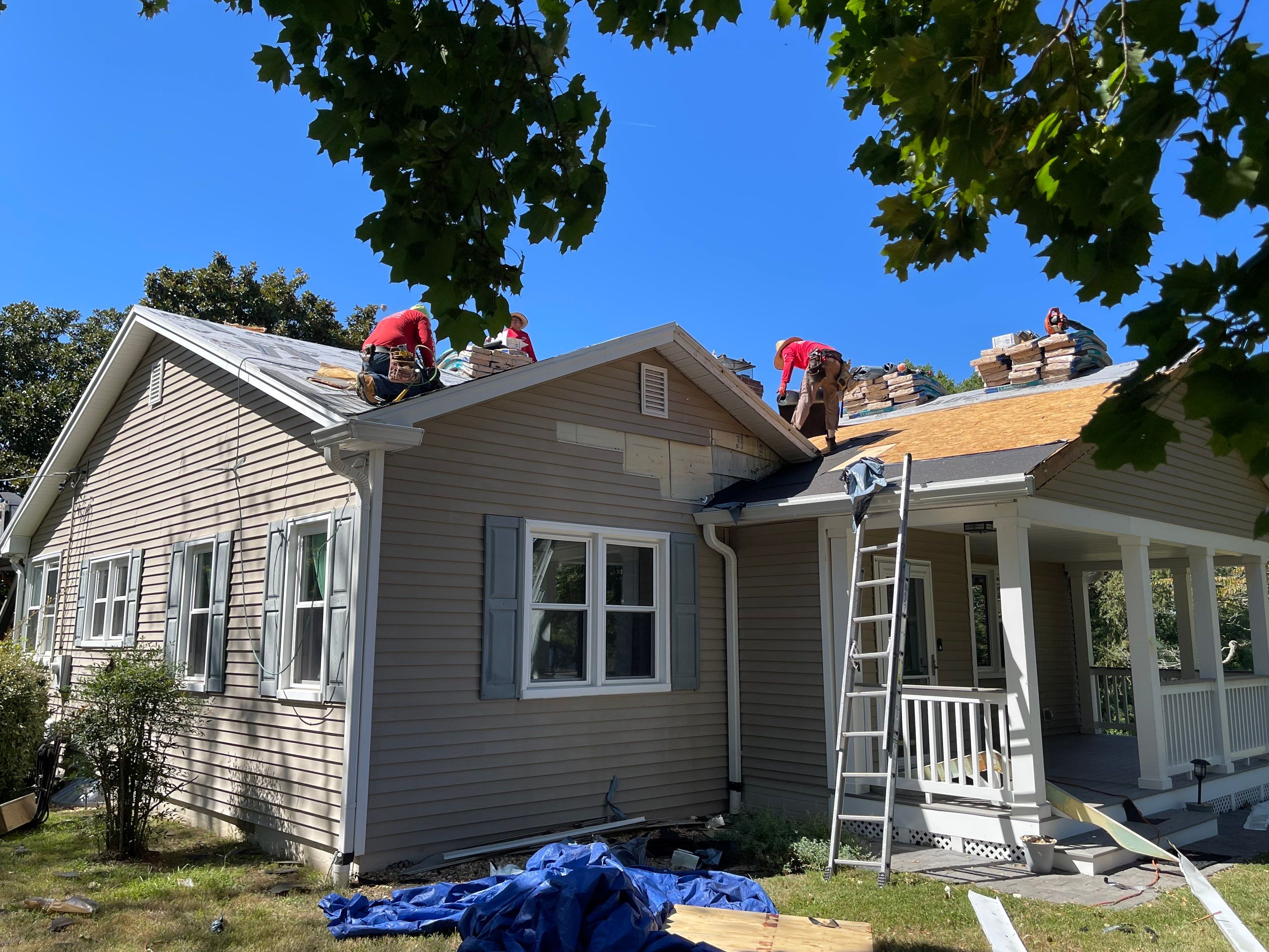 Roof replacement by Window Depot of Annapolis