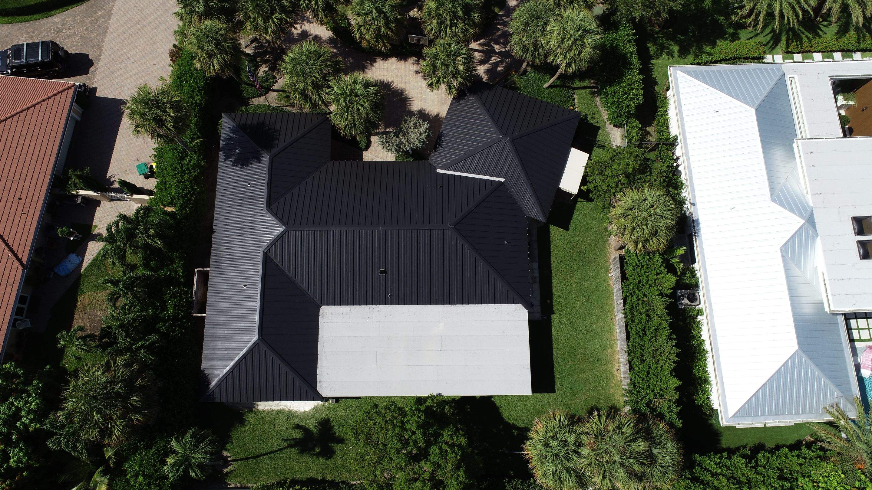 Residential Re-Roof using MS Metals, Aluminum Standing Seam Roof by First Due Roofing