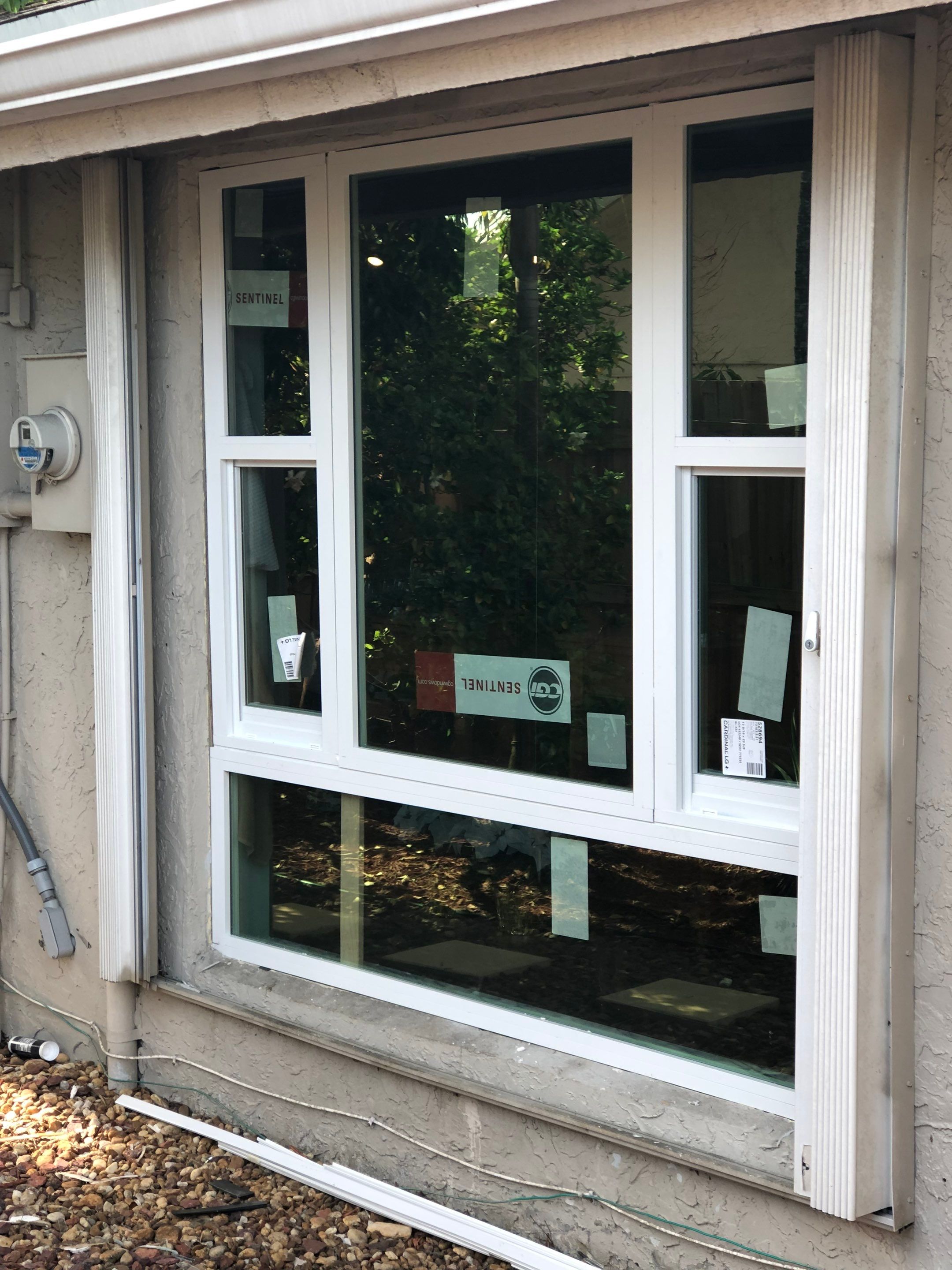 Impact Window Installation & Sliding Glass Door to Window Conversion – Coconut Creek, FL by The Door Doctor of South Florida, Inc.