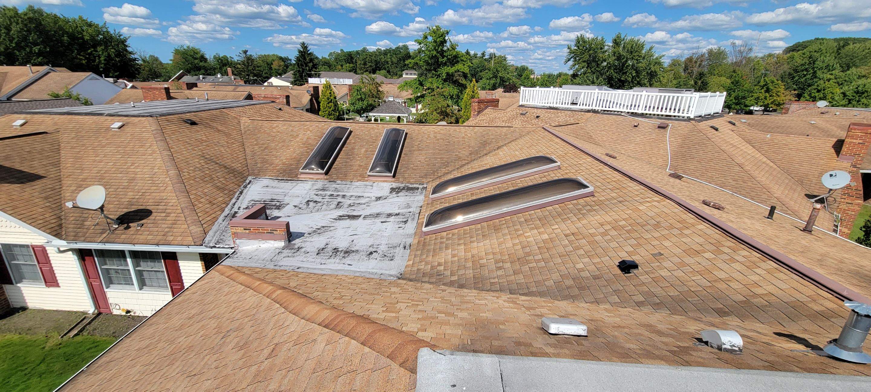 Skylight removal and install  by Absolute Roofing and Construction