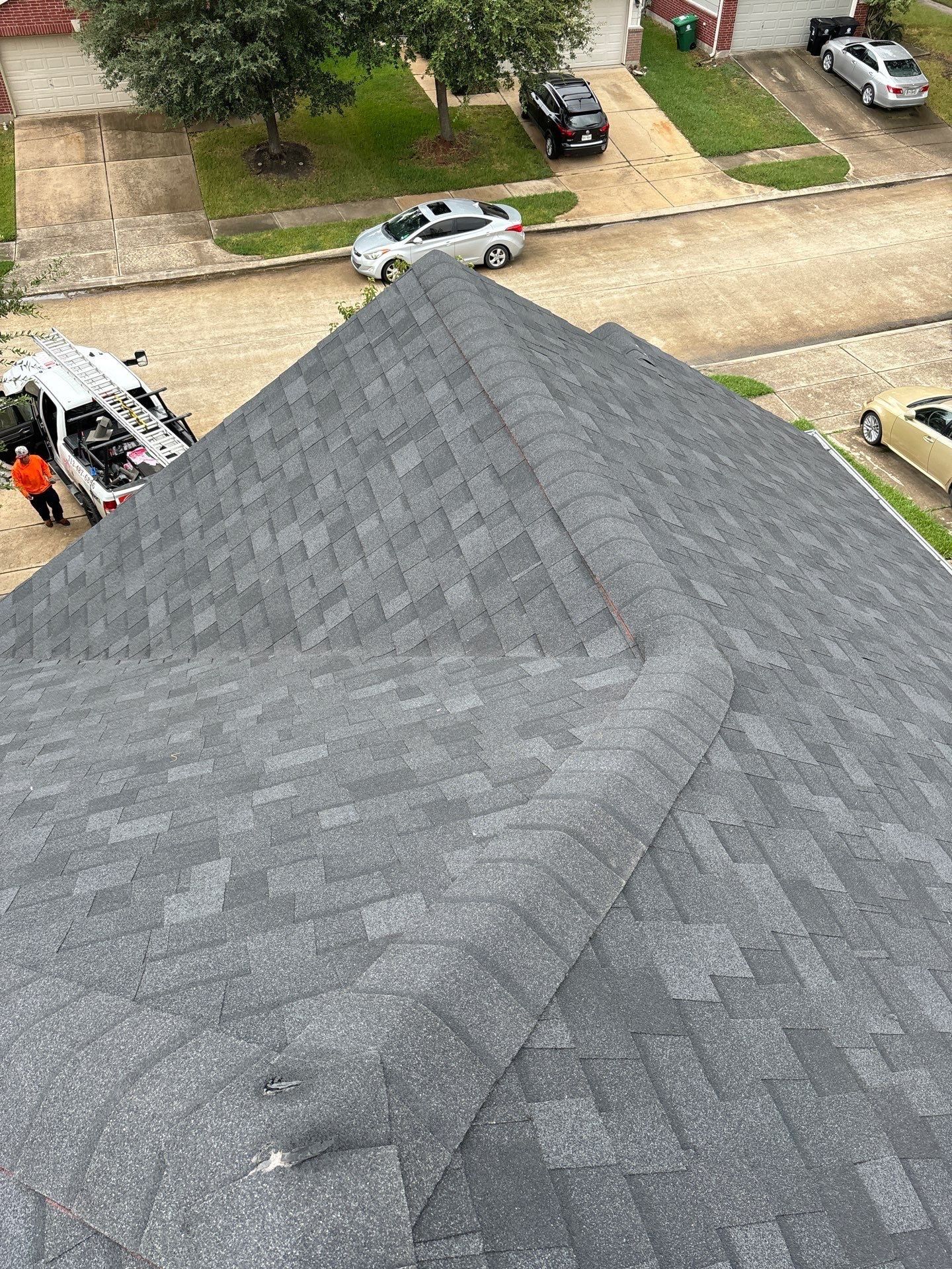 Residential Roofing Repair using Owen's Corning Duration (Lifetime) Shingles by Roof Repair Company