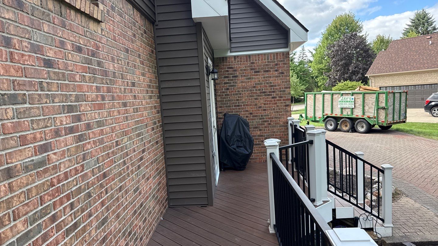 Siding Replacement using Alside Odyssey D4" Flagship Brown by 180 Contractors