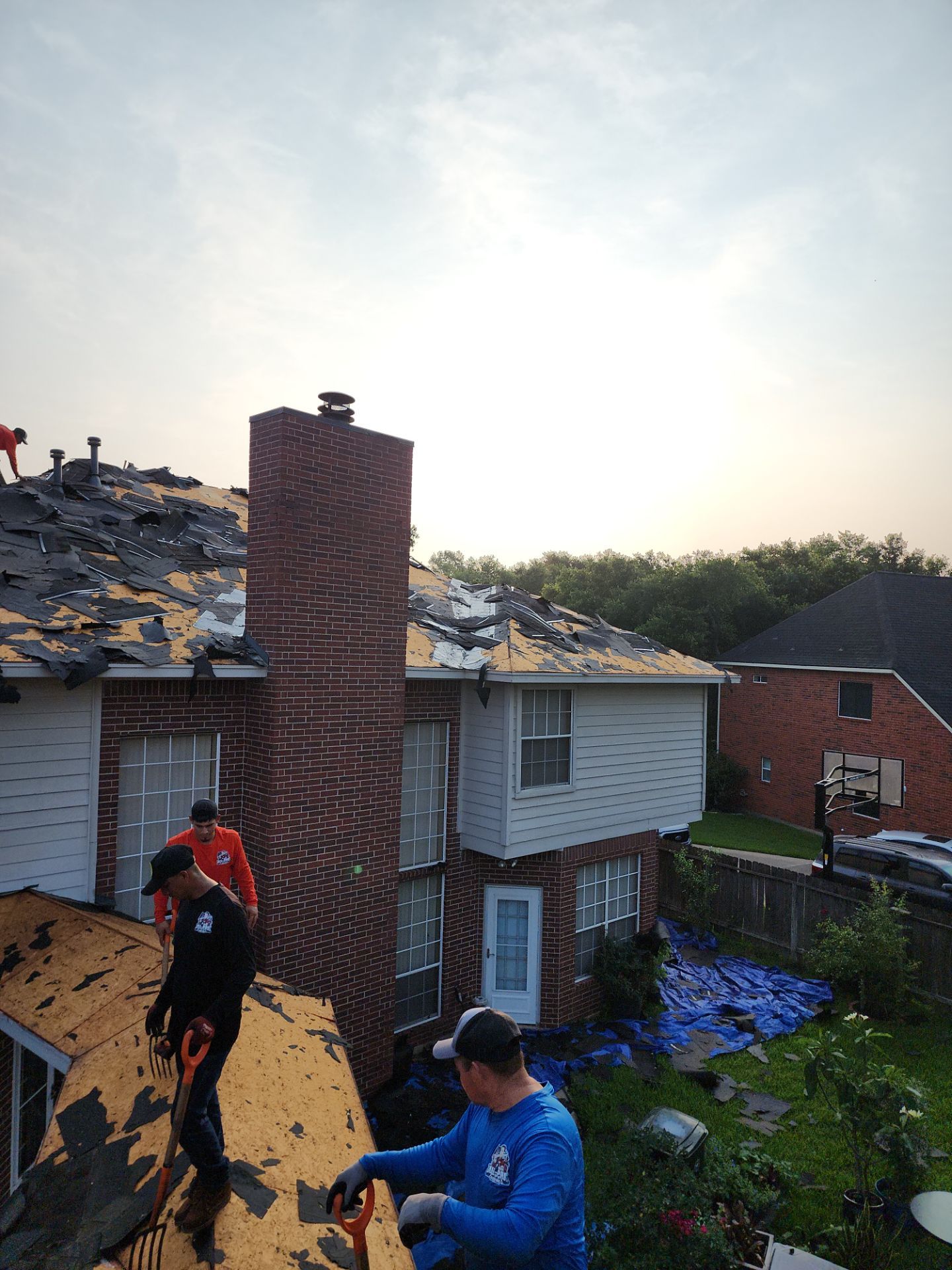 Residential Roofing Repair using Owen's Corning Duration (Lifetime) Shingles by Roof Repair Company