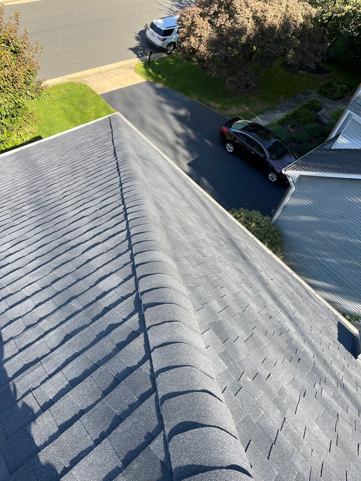 Burke: Residential Roof Replacement with CertainTeed Landmark Pro Designer Shingles in Max Def Charcoal Black by RM Banning, Inc.