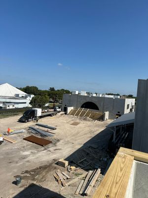 TPO Flat Roof Installation at Dade Quail Roost in Miami