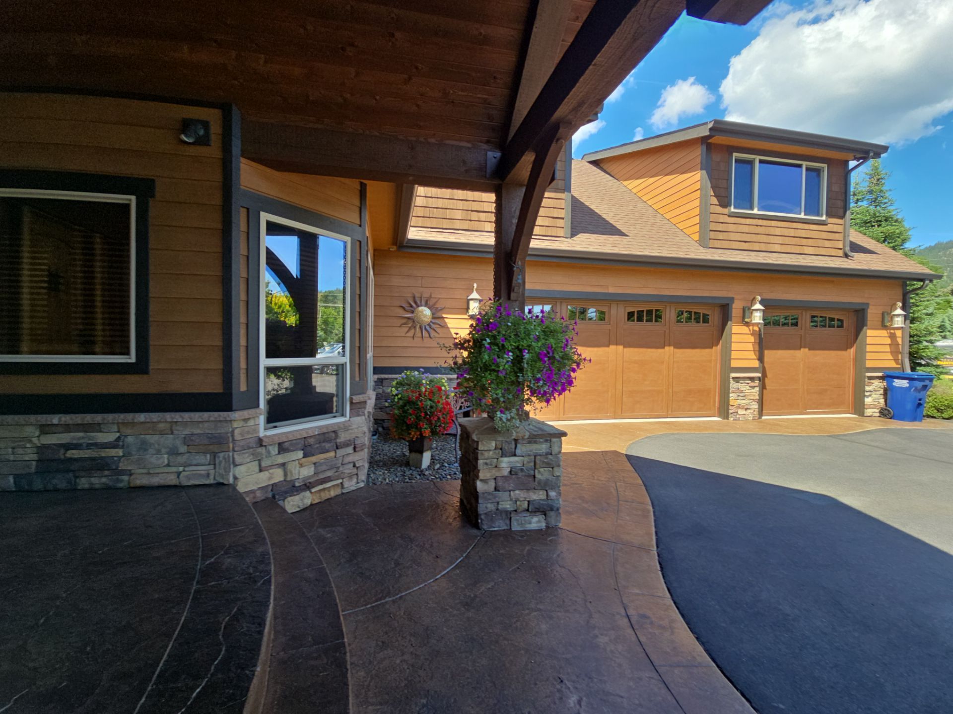 Residential Restain In Dalton Gardens by Coeur D Alene Painting Group