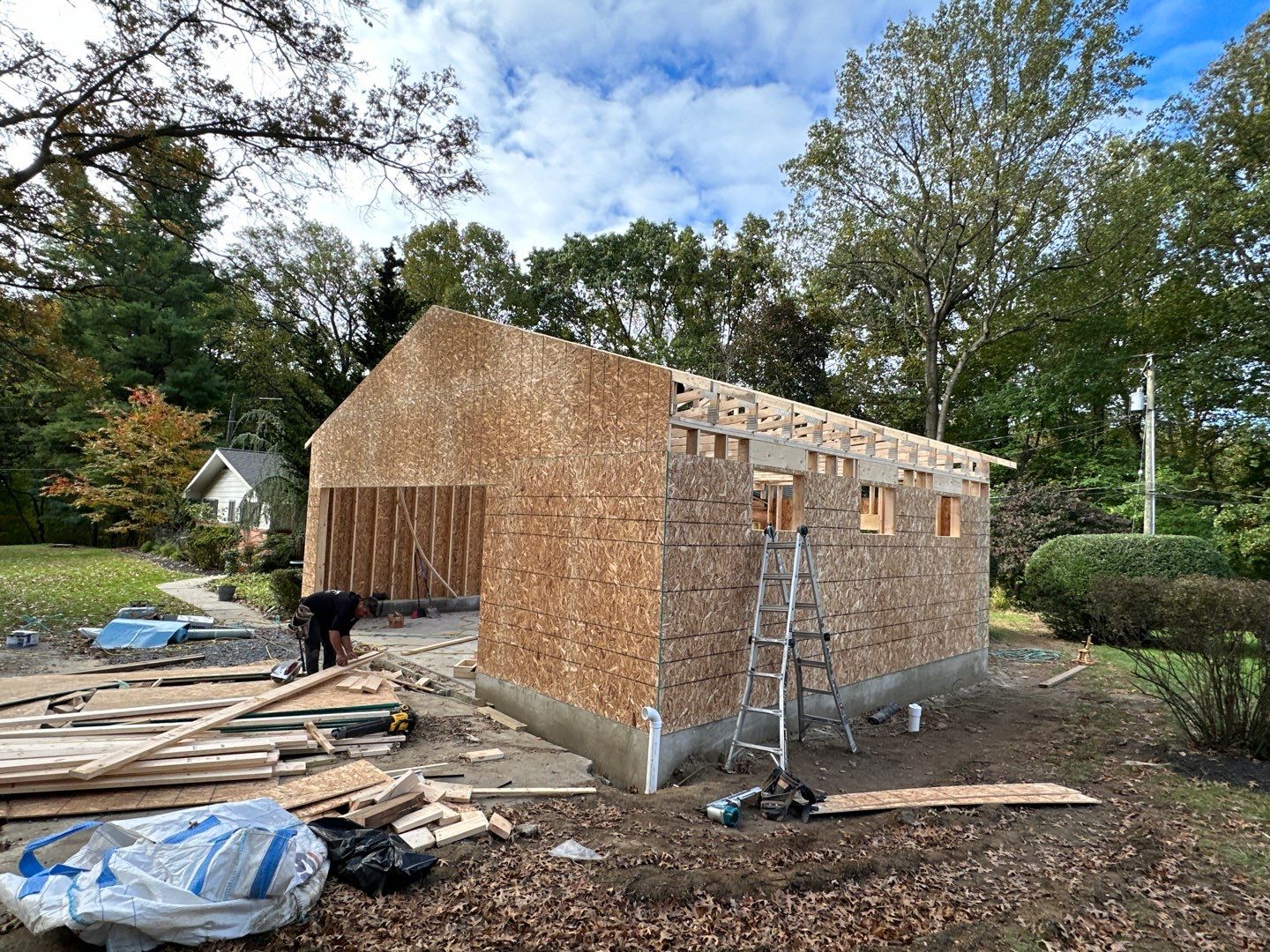 Garage Addition Project in MD by Bec Construction Llc