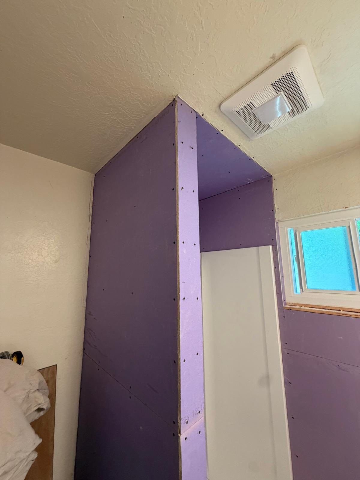 Shower Demolition and Full Rebuild by Anza Builders, Inc. 