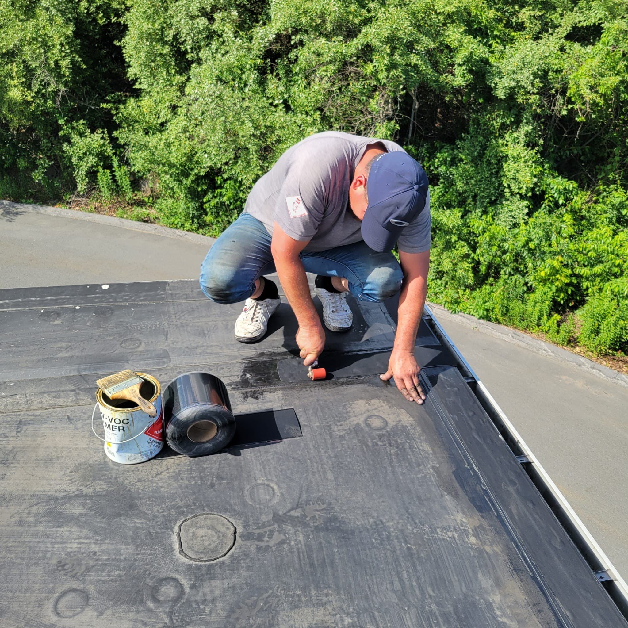 EPDM Flat Roof Installation + Seamless Gutter Upgrade by Mighty Dog Roofing of Greater Middlesex County