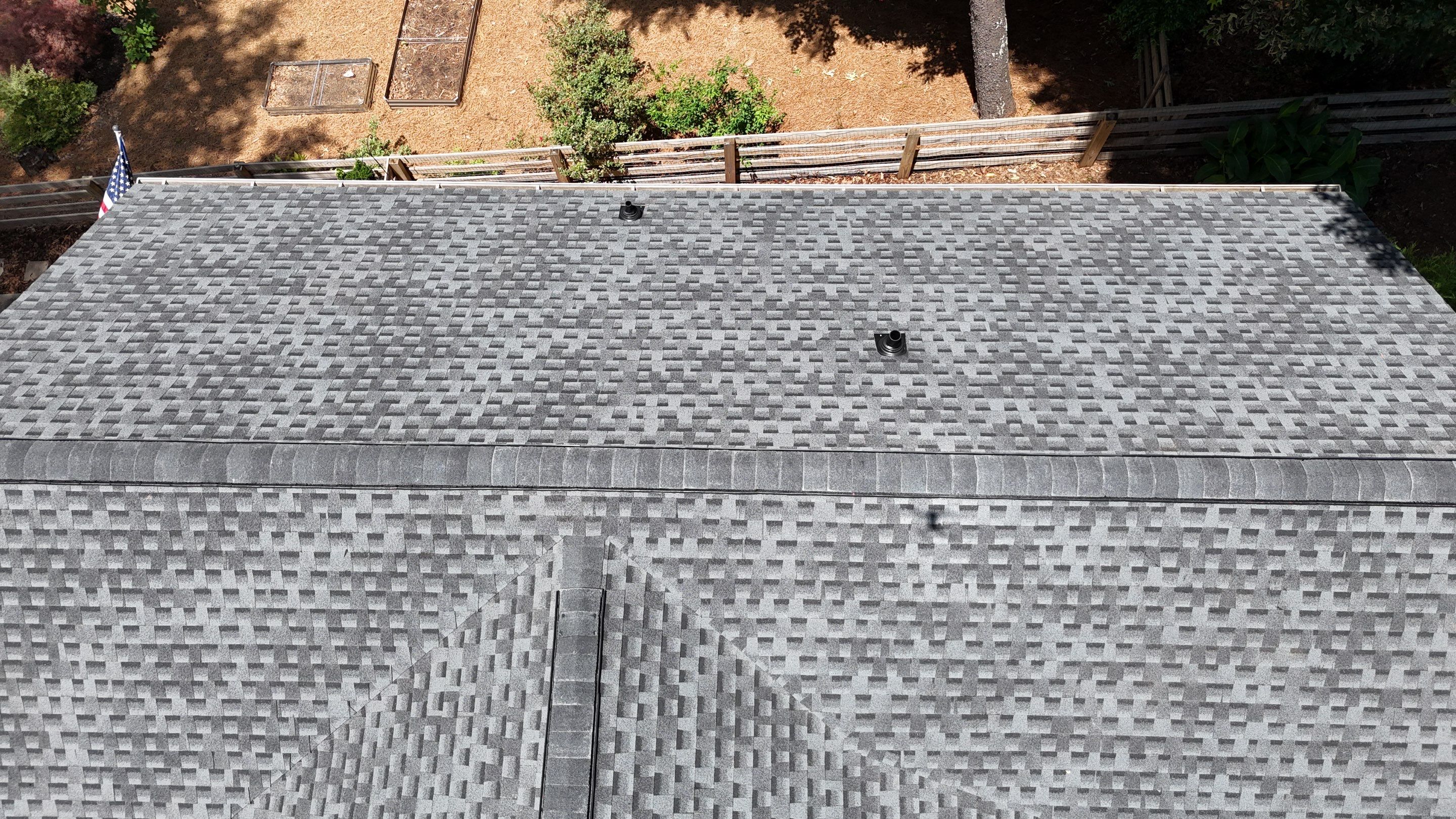 Cumming, GA Roof Replacement GAF Timberline HDZ Charcoal by Reset Roofing
