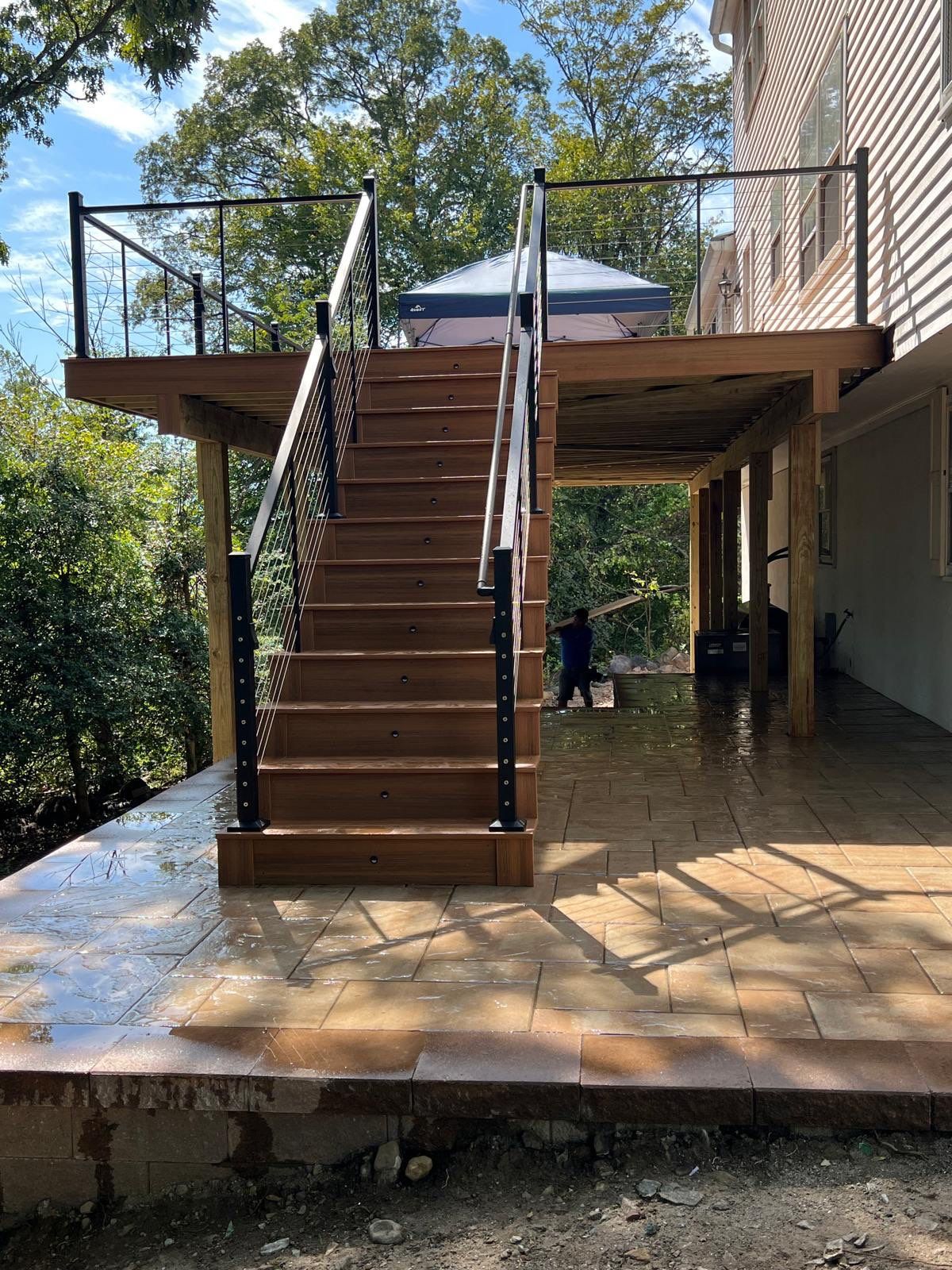 New Deck in Boonton by deck guardian