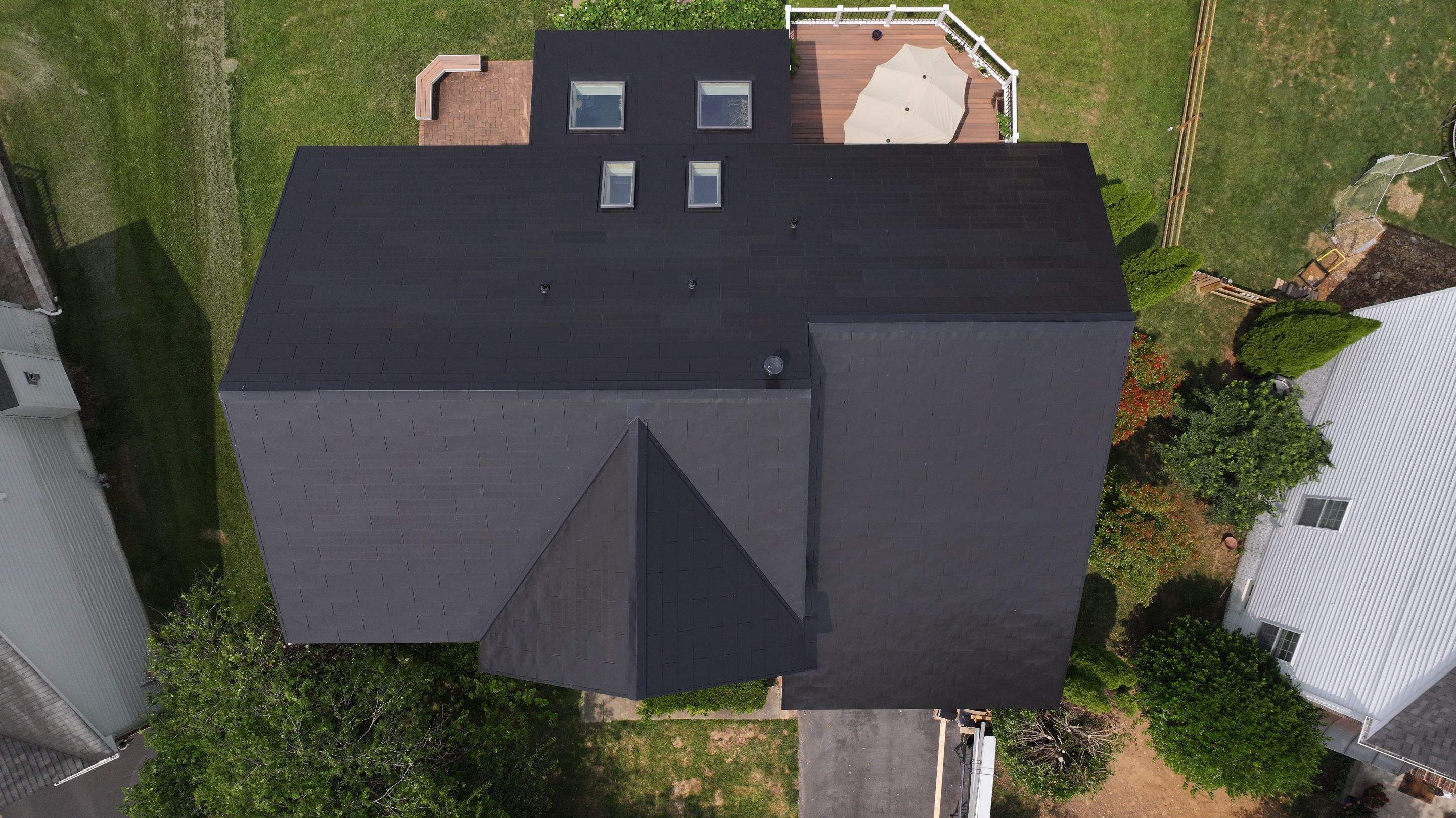 New Tesla Solar Roof in Maryland by American Home Contractors