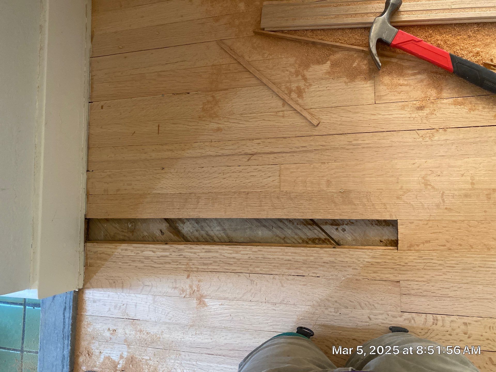 Damaged floors? No Problem! by RTBaldwin Hardwood Floors