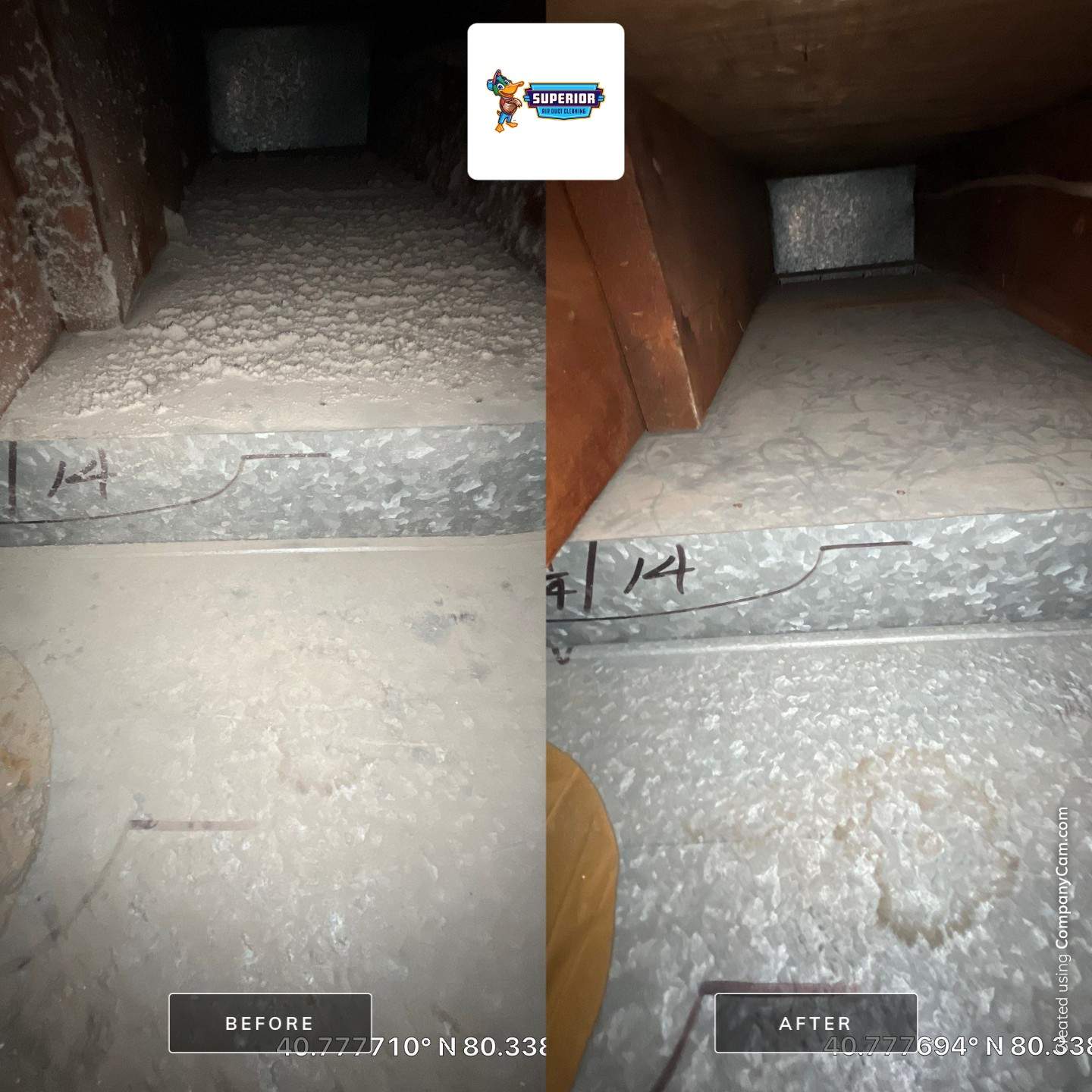Air Duct Cleaning With a Vacuum Truck in Beaver Falls, PA by Superior Air Duct Cleaning