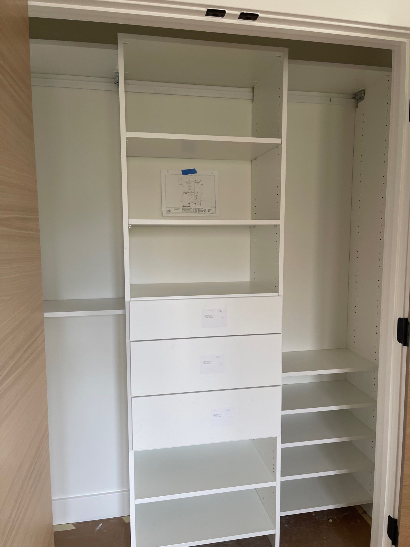 Complete Closet System Upgrade by Concept 32, Inc.