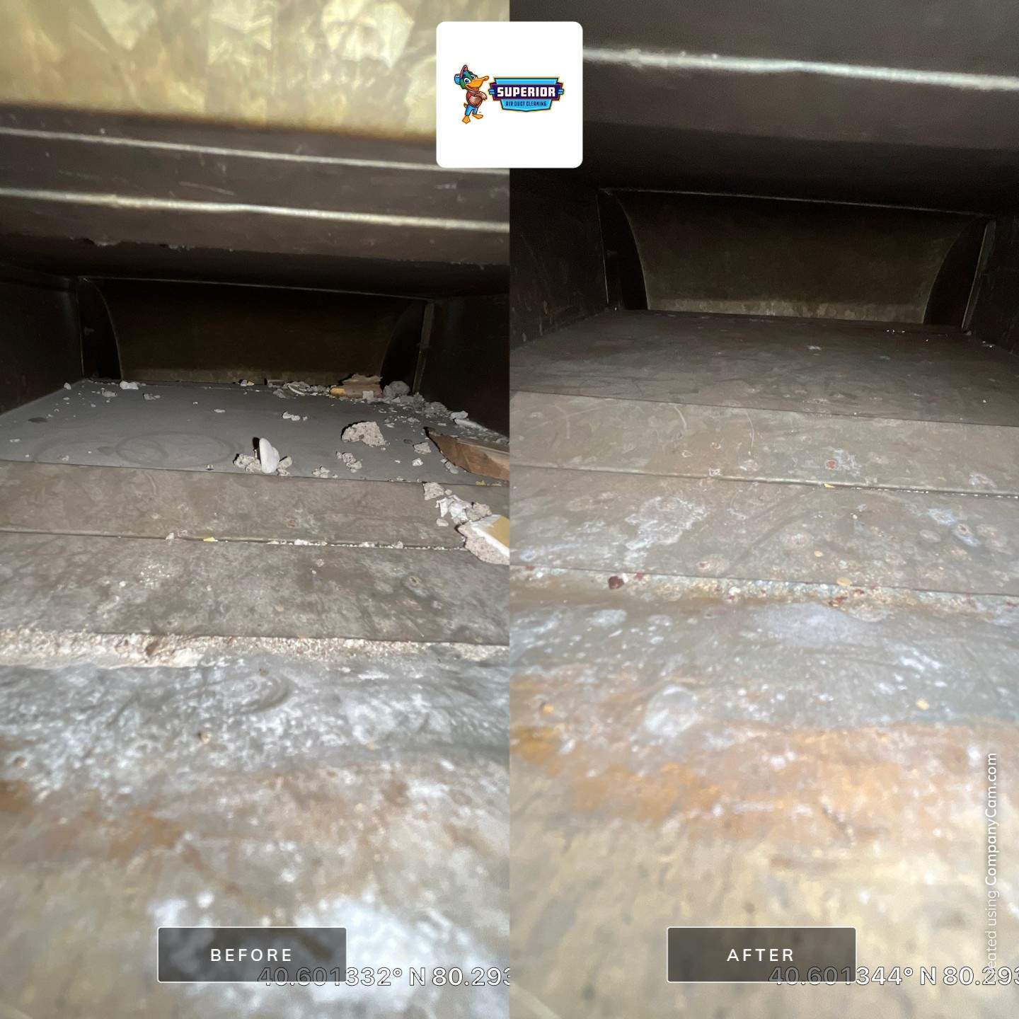 Air Duct Cleaning With a Vacuum Truck in Aliquippa, PA by Superior Air Duct Cleaning